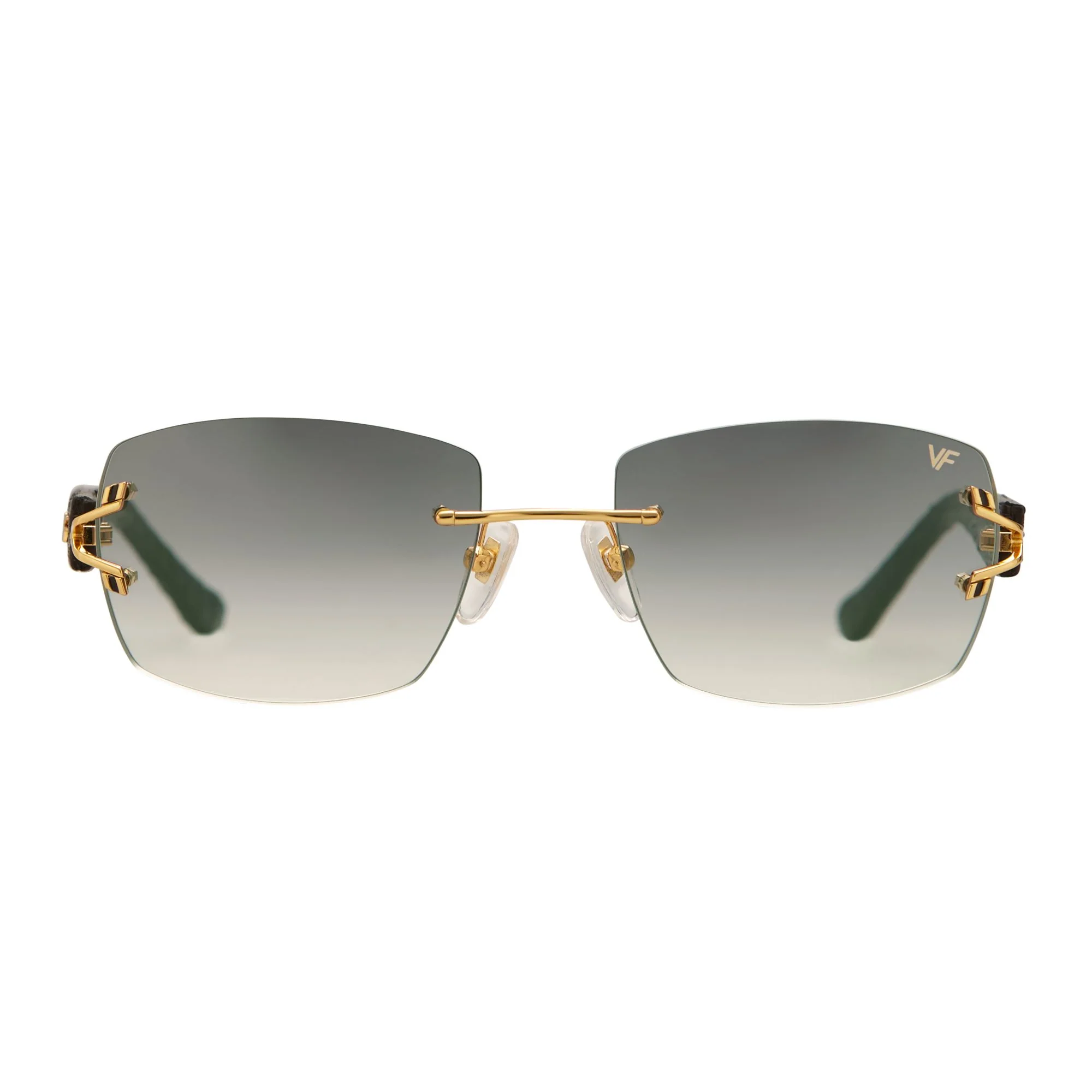 Bal Harbour Black Snakeskin Edition Rimless Drill Mount - Image 3