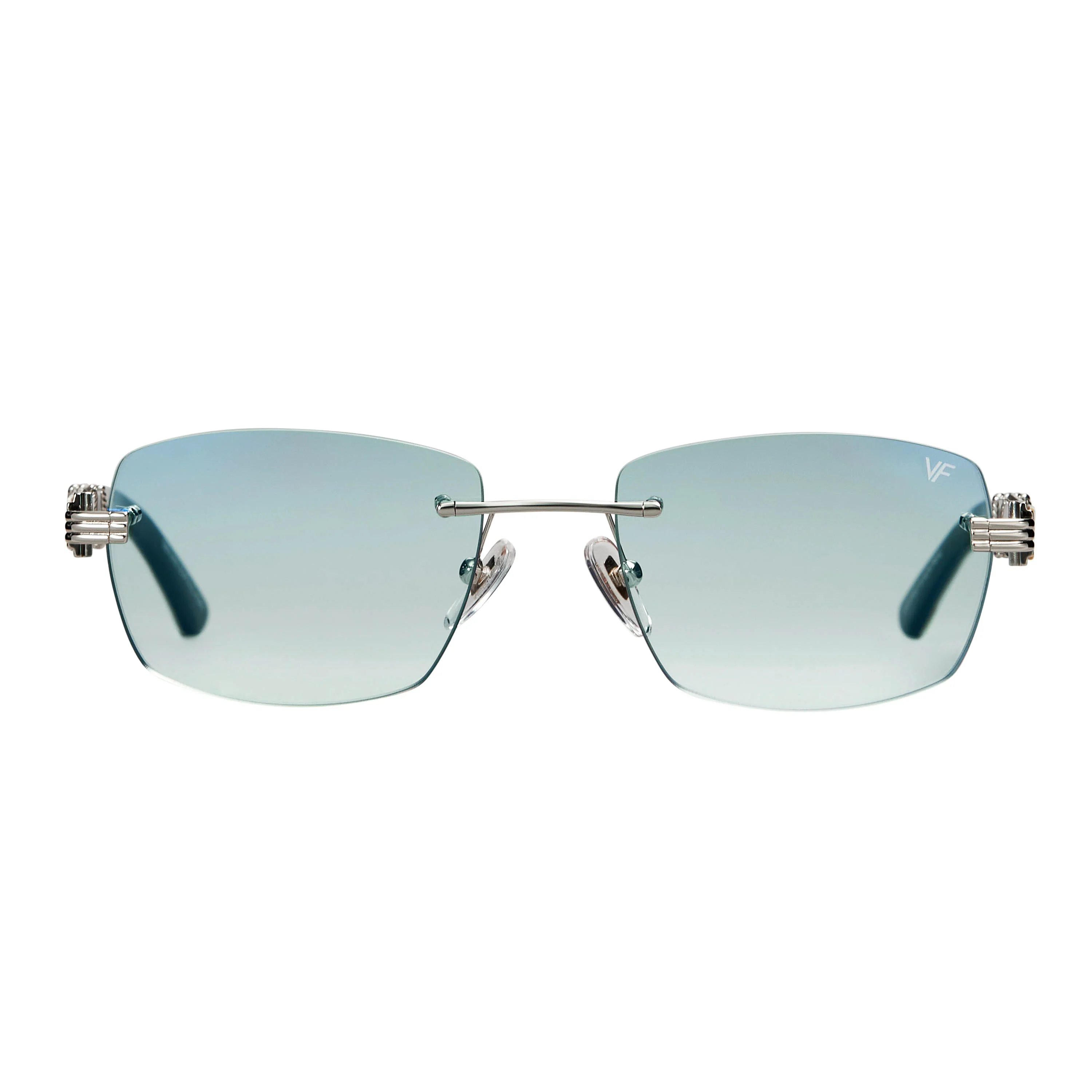 Bal Harbour Buffs Rimless White Buffalo Horn 24KT White Gold - Image 4