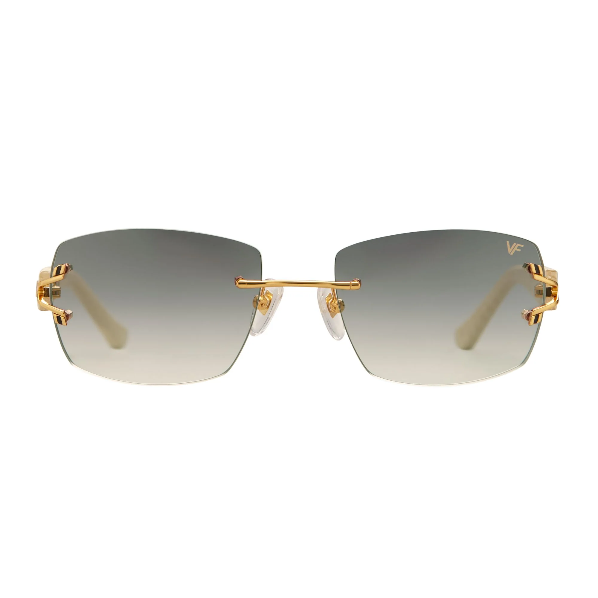 Bal Harbour Cream Snakeskin Edition Rimless Drill Mount - Image 3