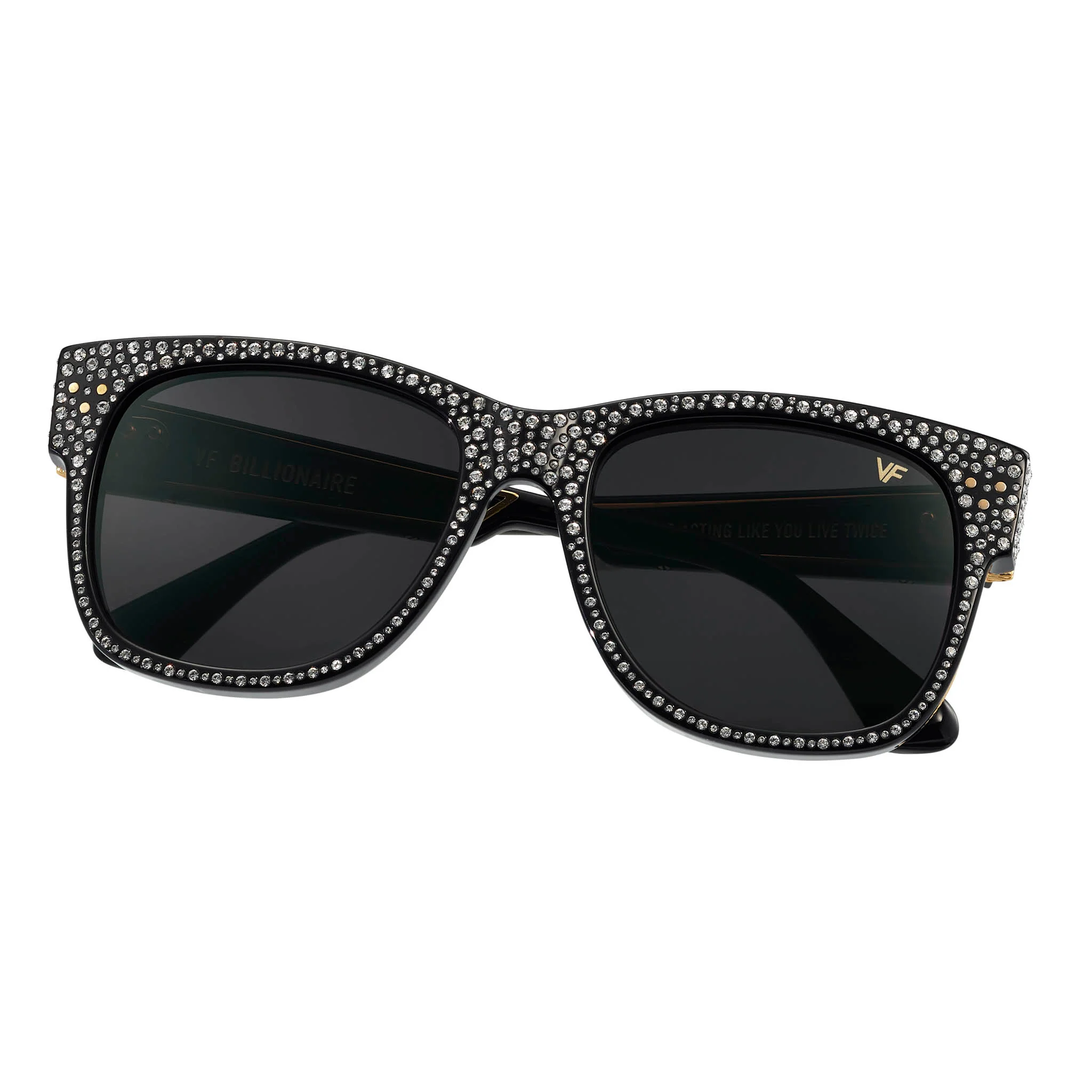 Billionaire Black Acetate Swarovski Crystals Edition - Image 3