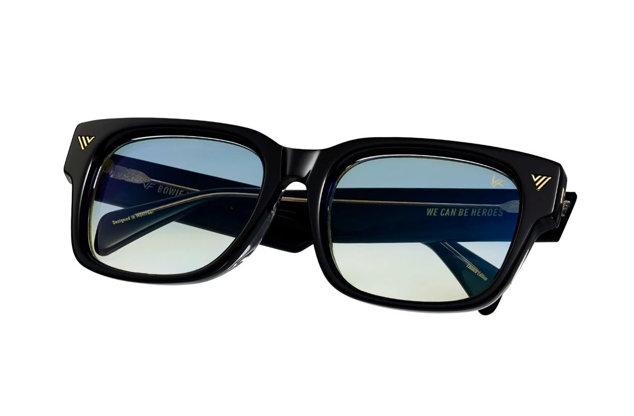 Bowie XL Black and Clear Acetate - Image 6