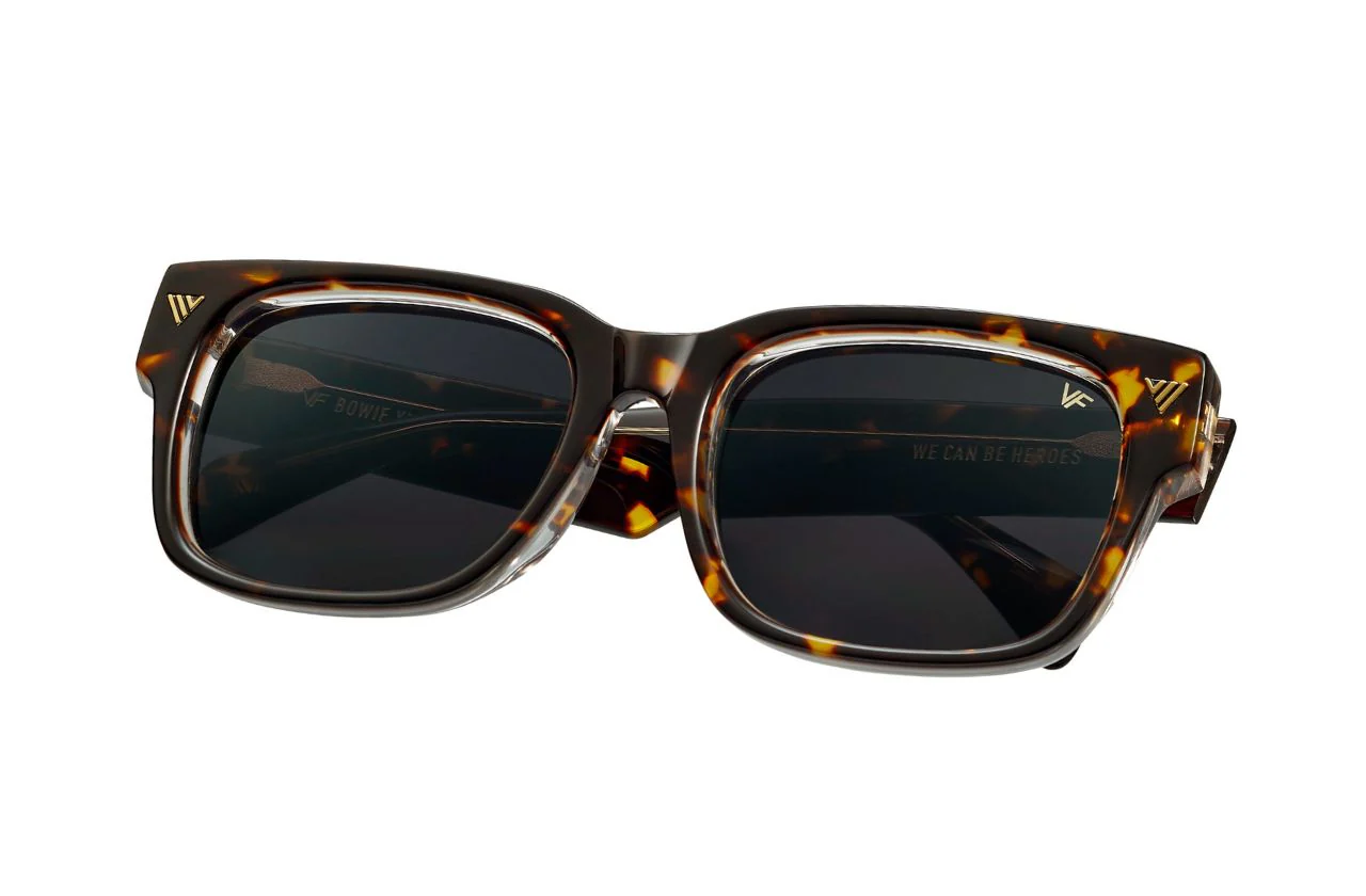 Bowie XL Brown Tortoise and Clear Acetate - Image 6