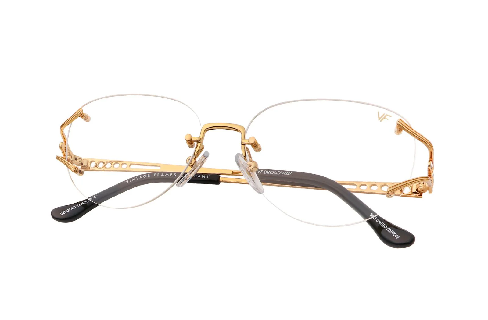 Broadway 24KT Gold Rimless Drill Mount - Image 6