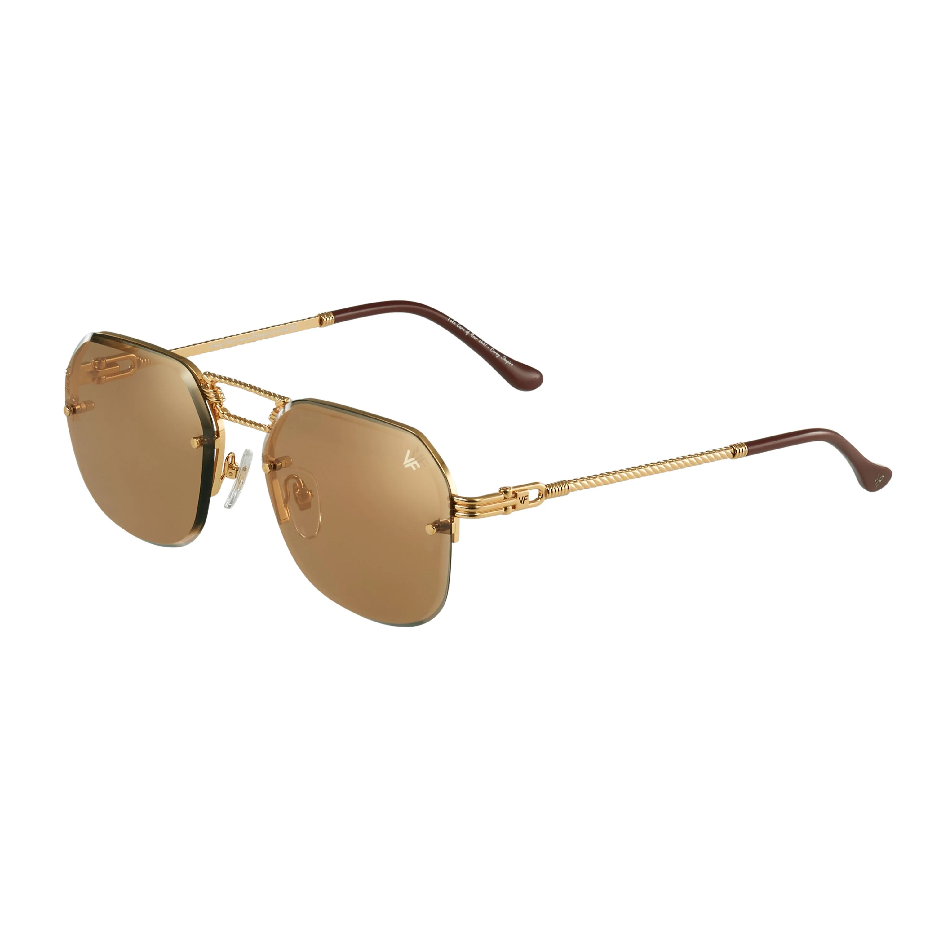 CEO Bevel Rimless Drill Mount 18KT Gold - Image 10