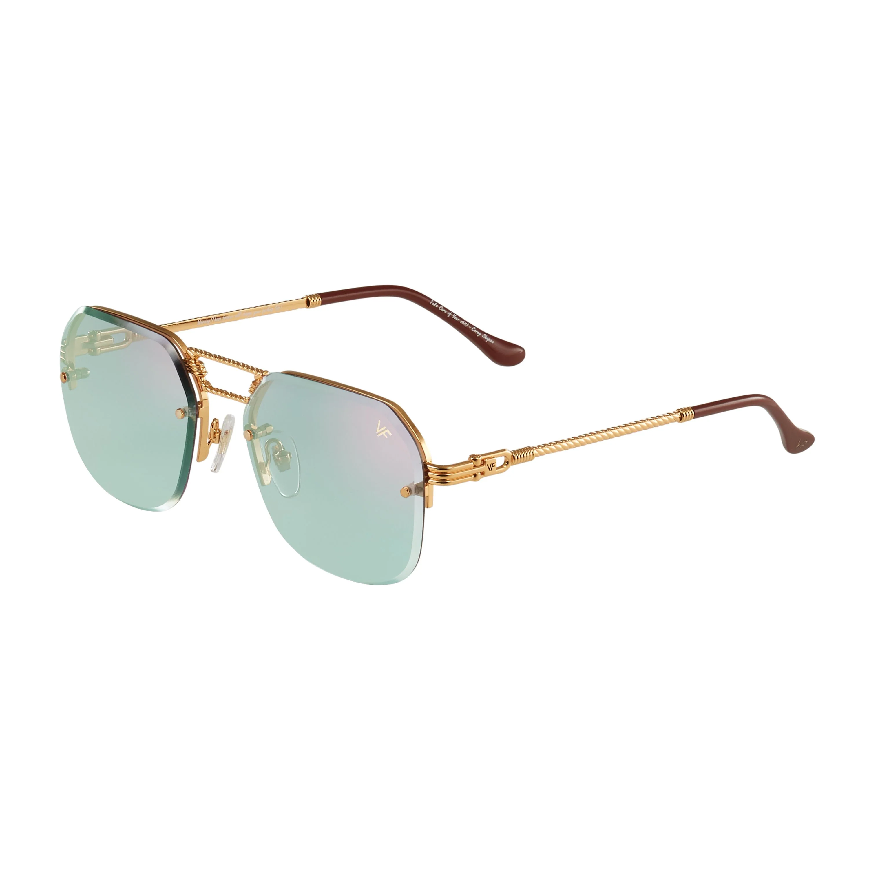 CEO Bevel Rimless Drill Mount 18KT Gold - Image 12