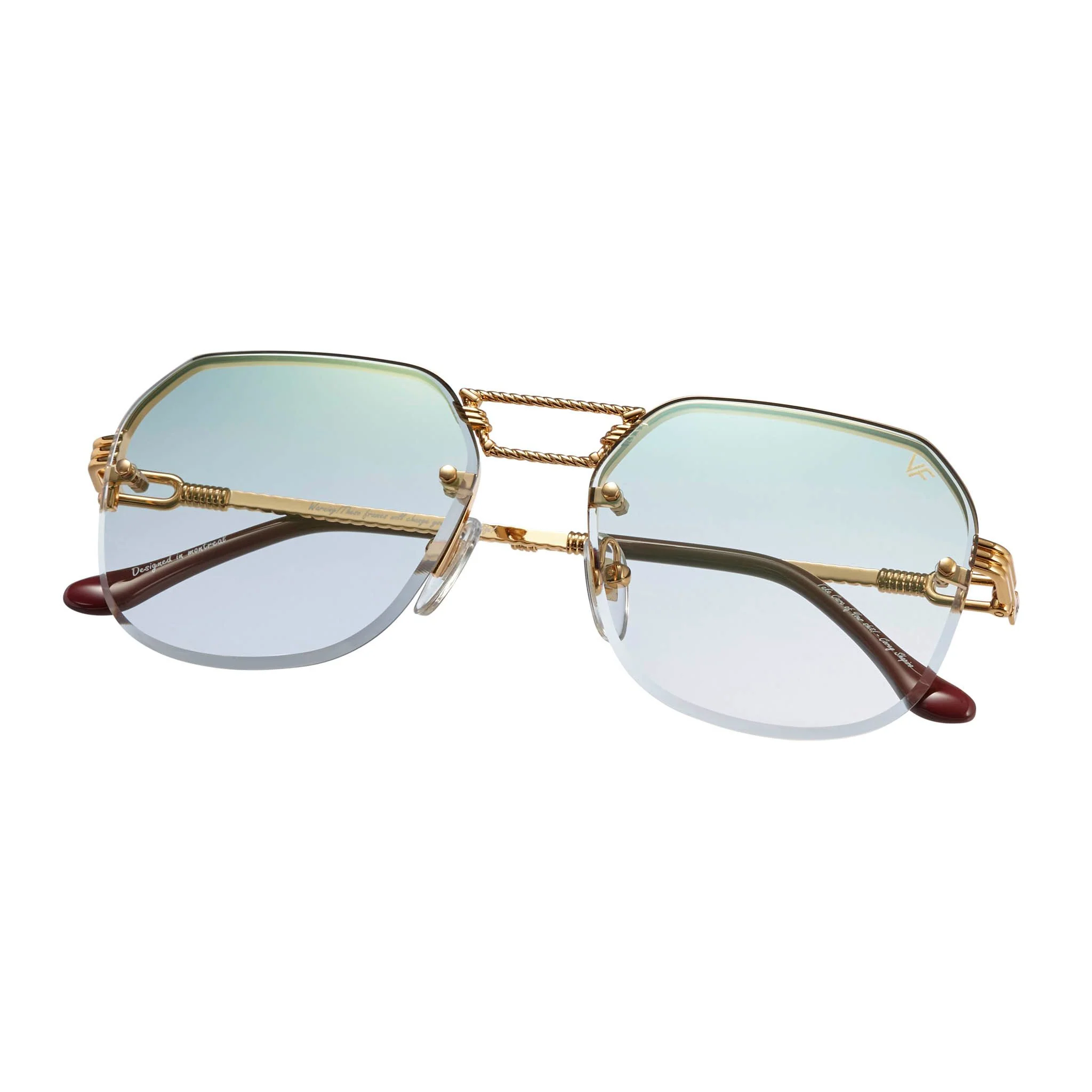 CEO Bevel Rimless Drill Mount 18KT Gold - Image 19