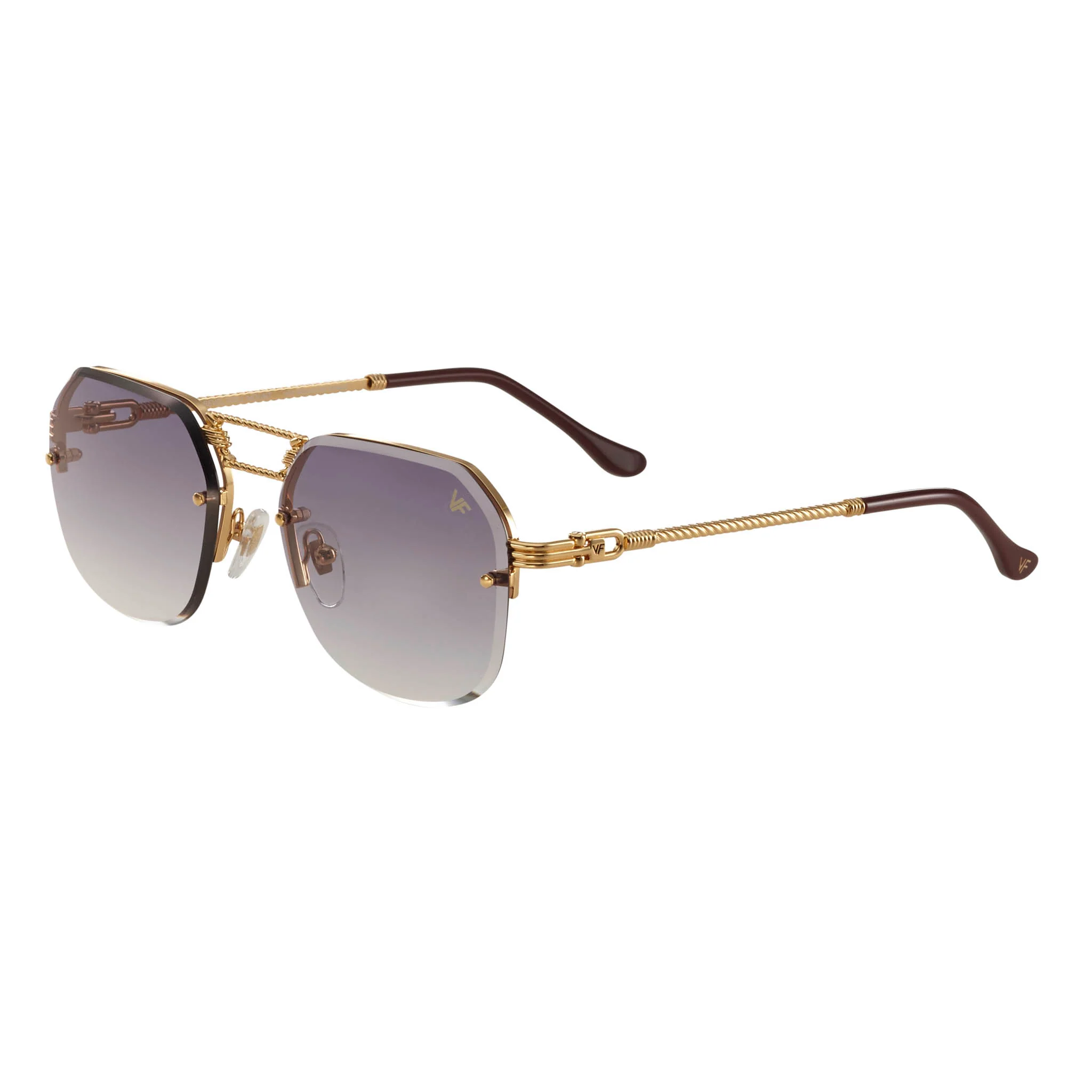 CEO Bevel Rimless Drill Mount 18KT Gold - Image 21