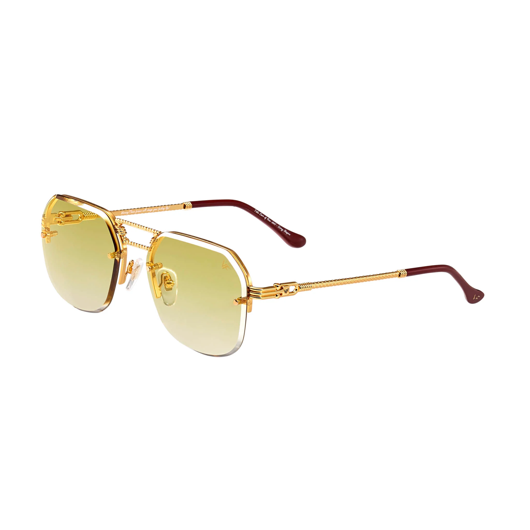 CEO Bevel Rimless Drill Mount 18KT Gold - Image 22