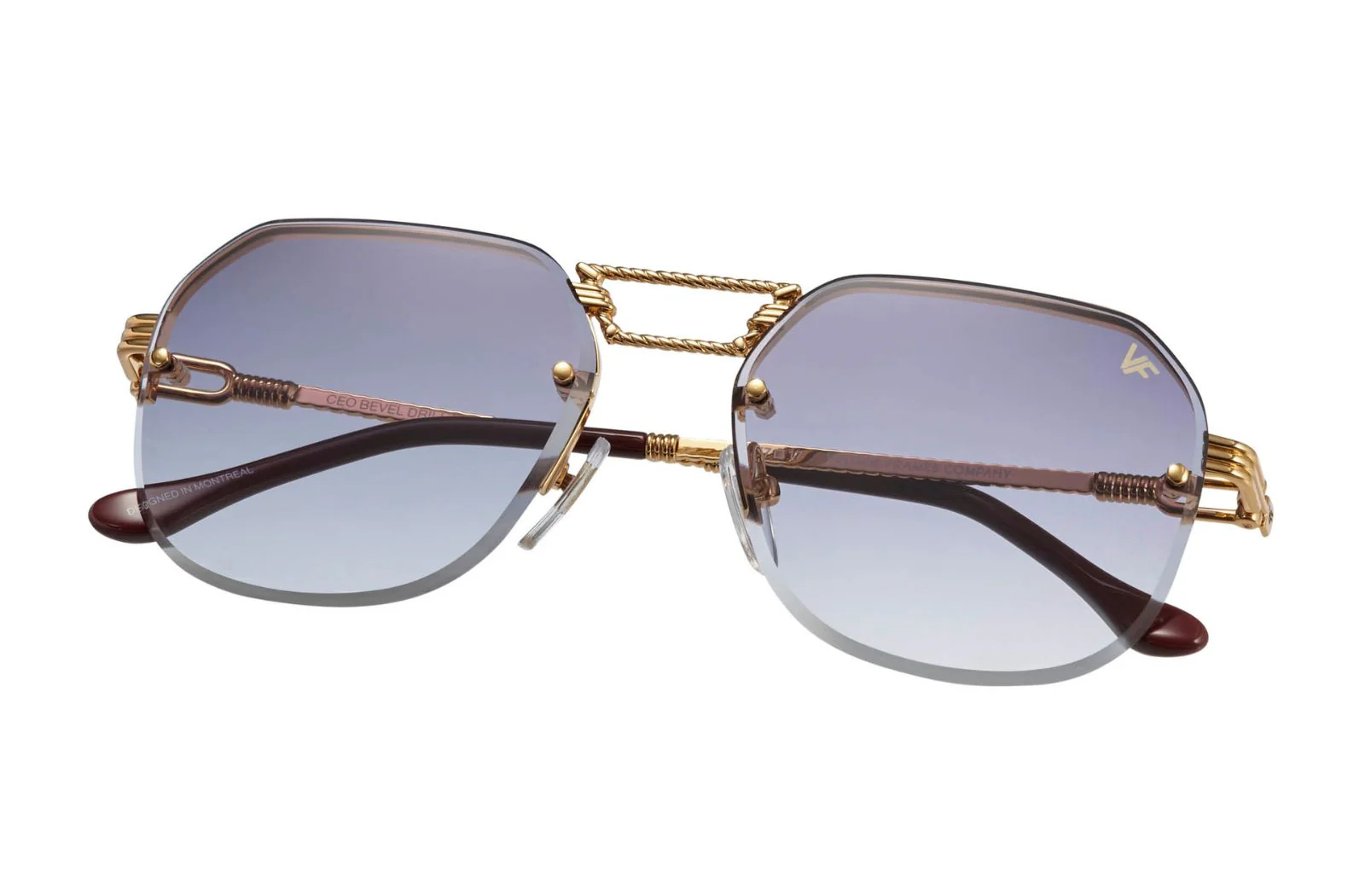 CEO Bevel Rimless Drill Mount 18KT Gold - Image 25