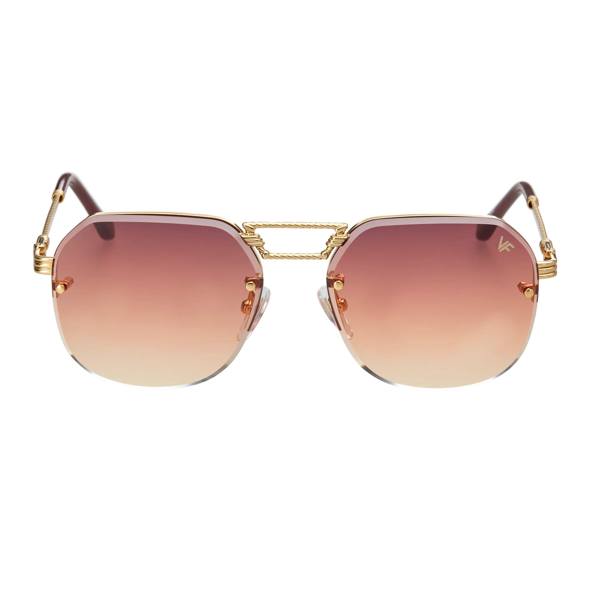 CEO Bevel Rimless Drill Mount 18KT Gold - Image 6