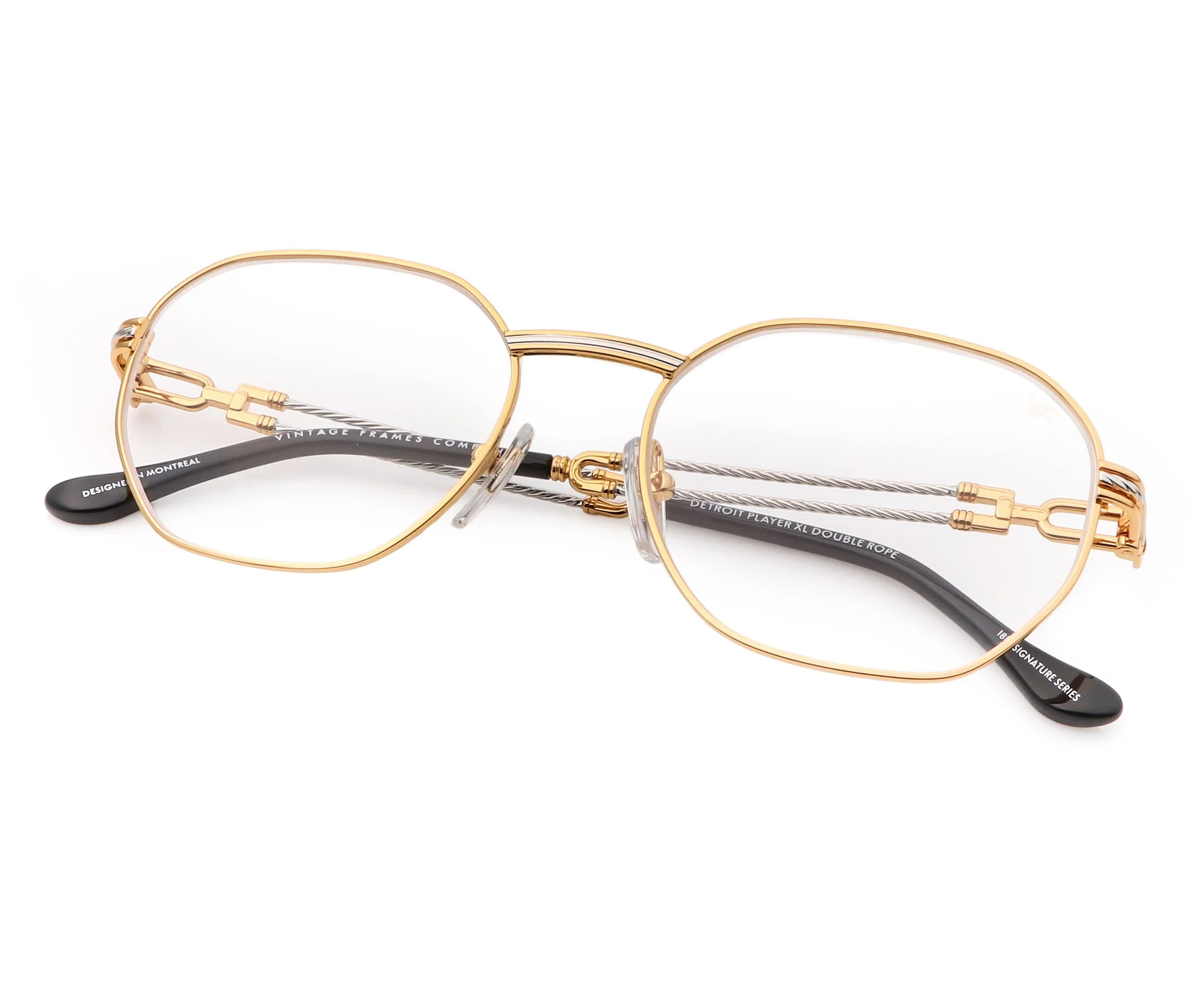 Detroit Player XL Double Rope Edition 18KT Two-Tone Gold - Image 17