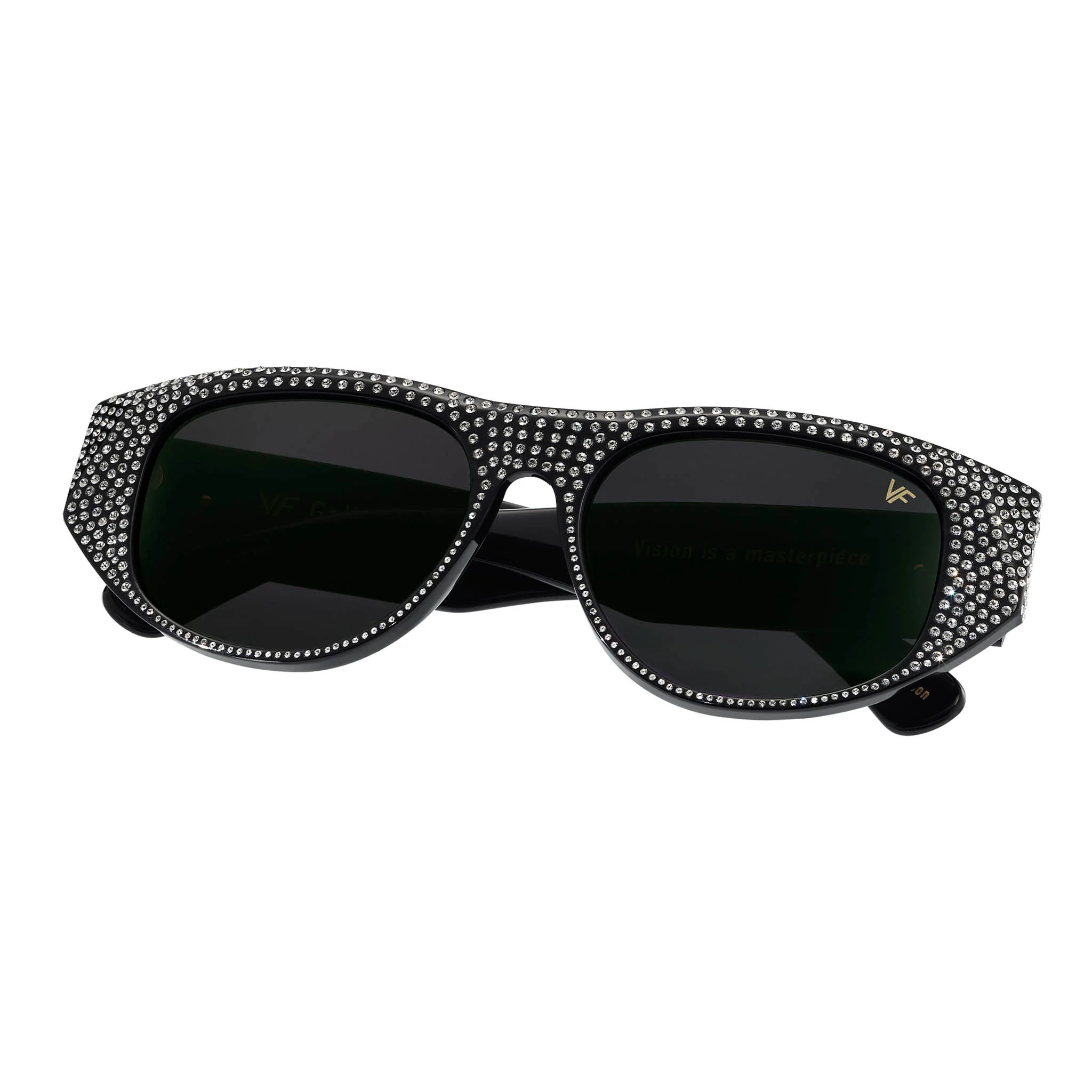 Gallery Black Acetate Swarovski Crystals Edition - Image 3