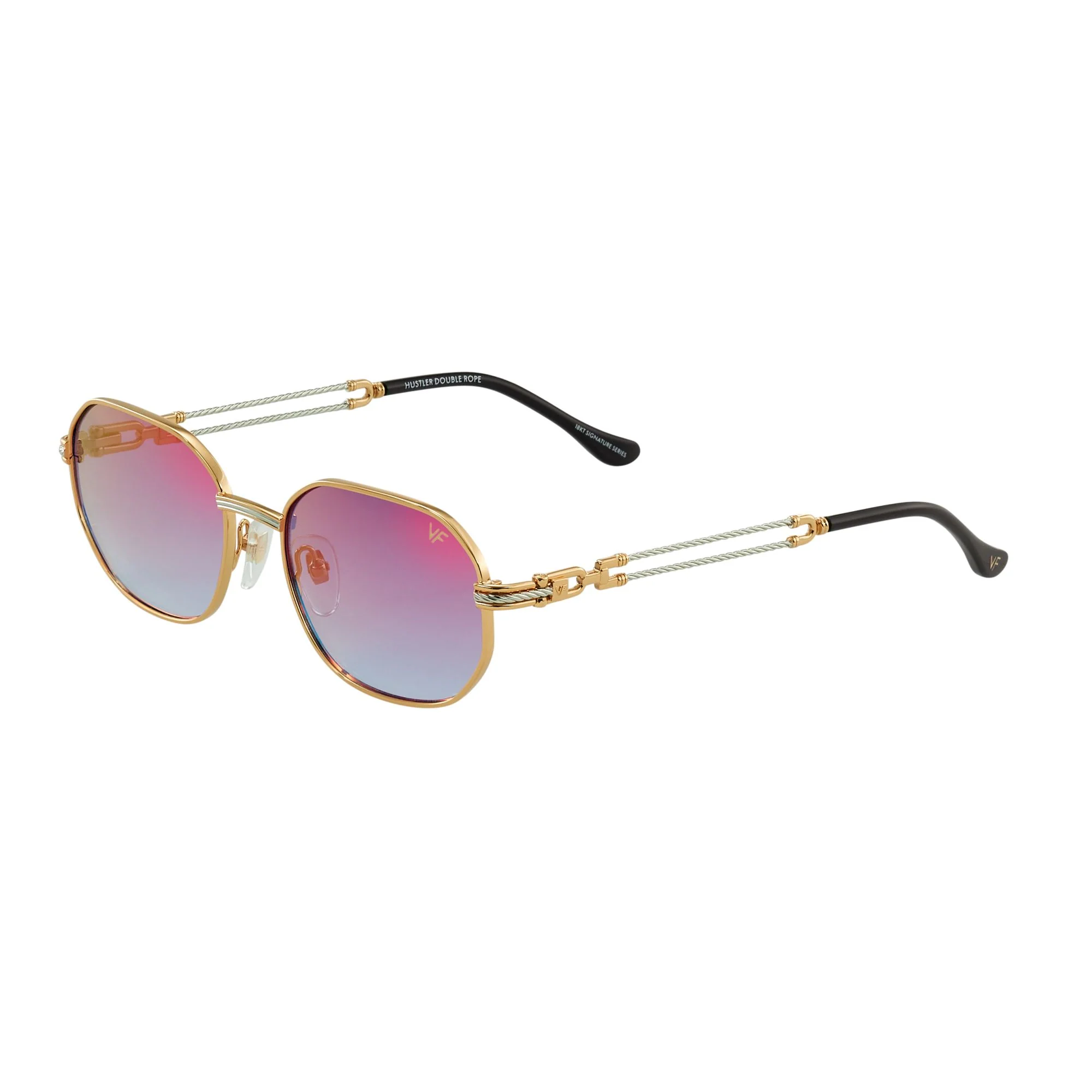 Hustler Double Rope Edition 18KT Two-Tone Gold - Image 11
