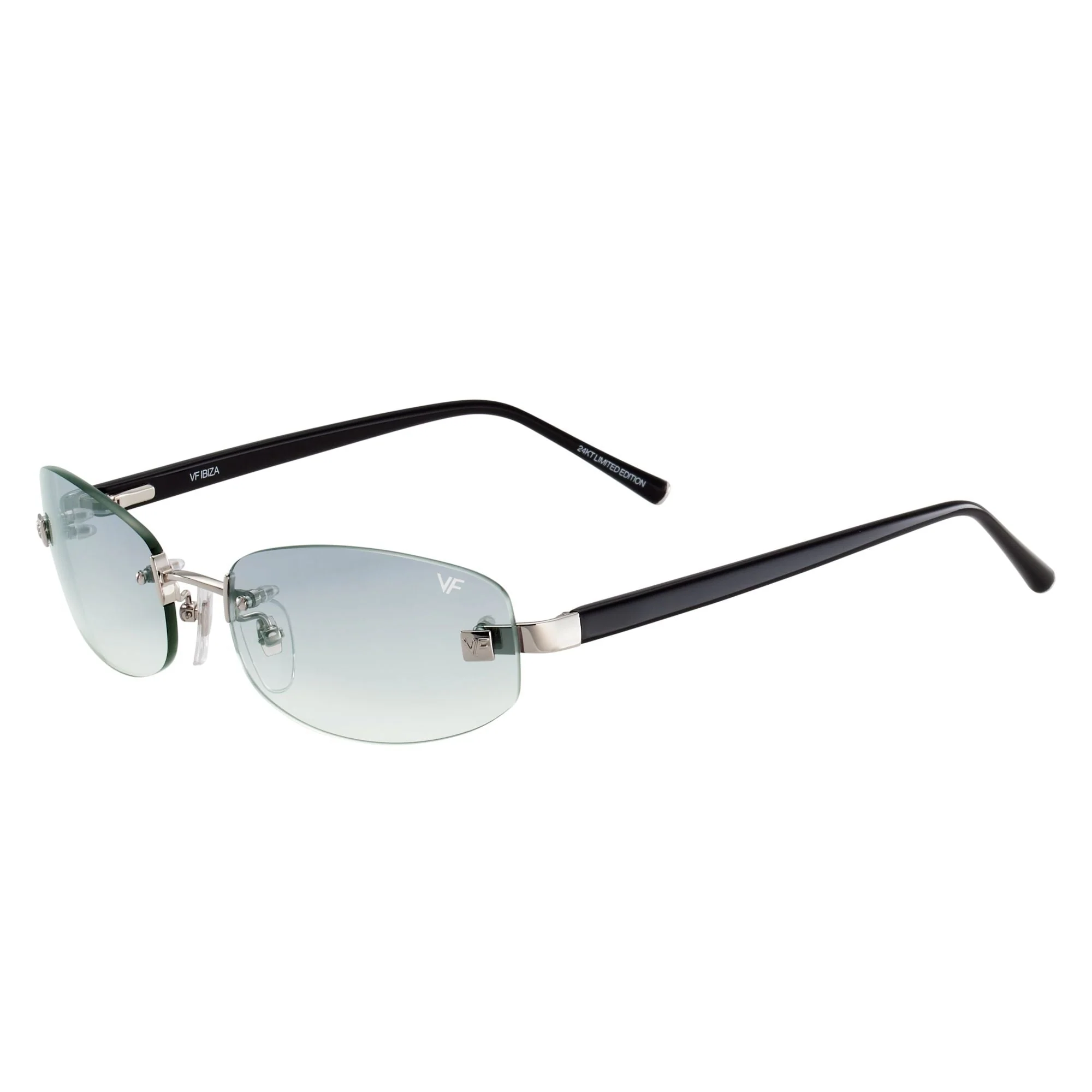 Ibiza Rimless Drill Mount 24KT White Gold - Image 2