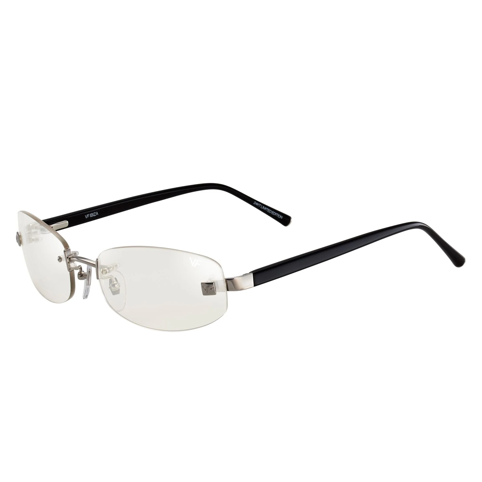 Ibiza Rimless Drill Mount 24KT White Gold - Image 6