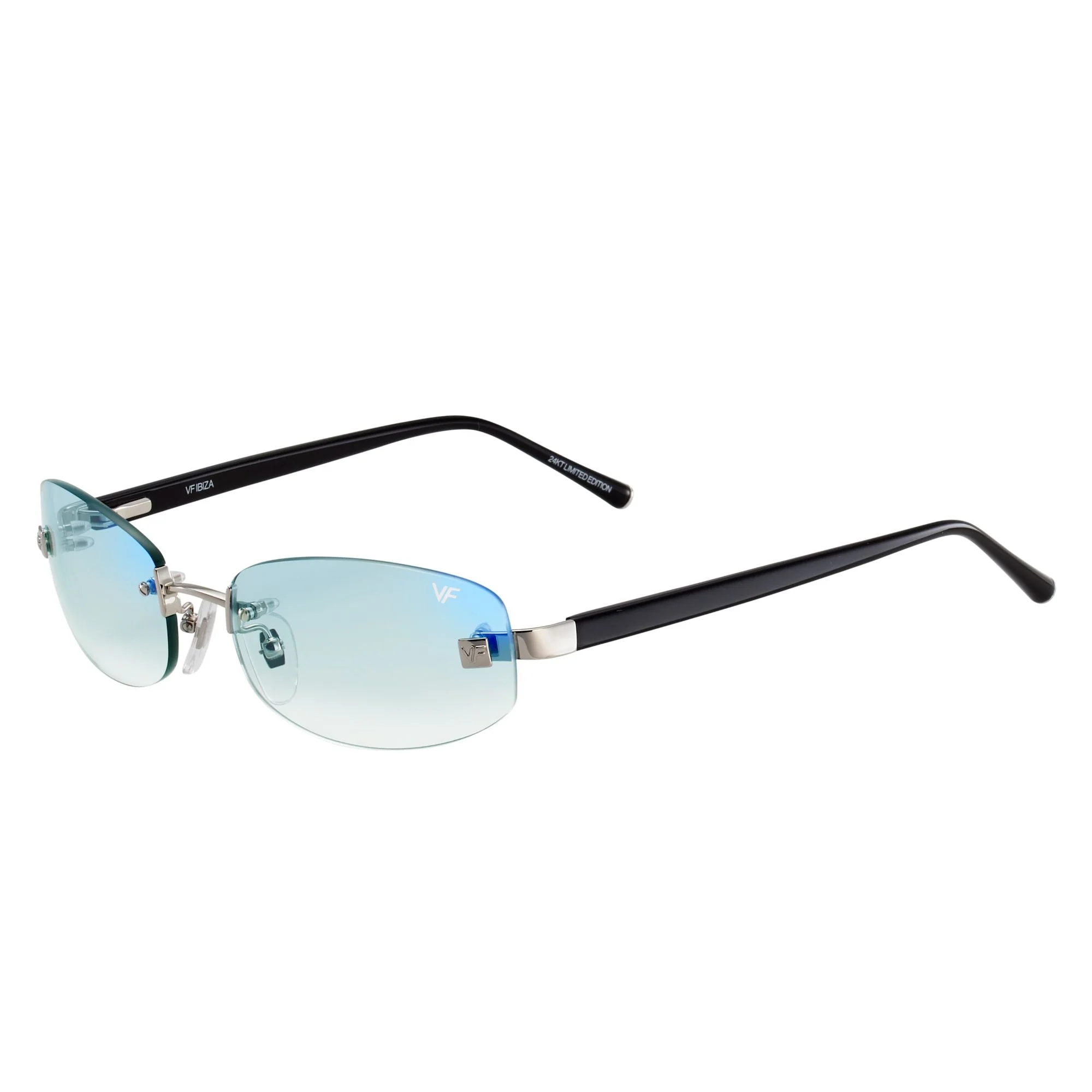 Ibiza Rimless Drill Mount 24KT White Gold - Image 8