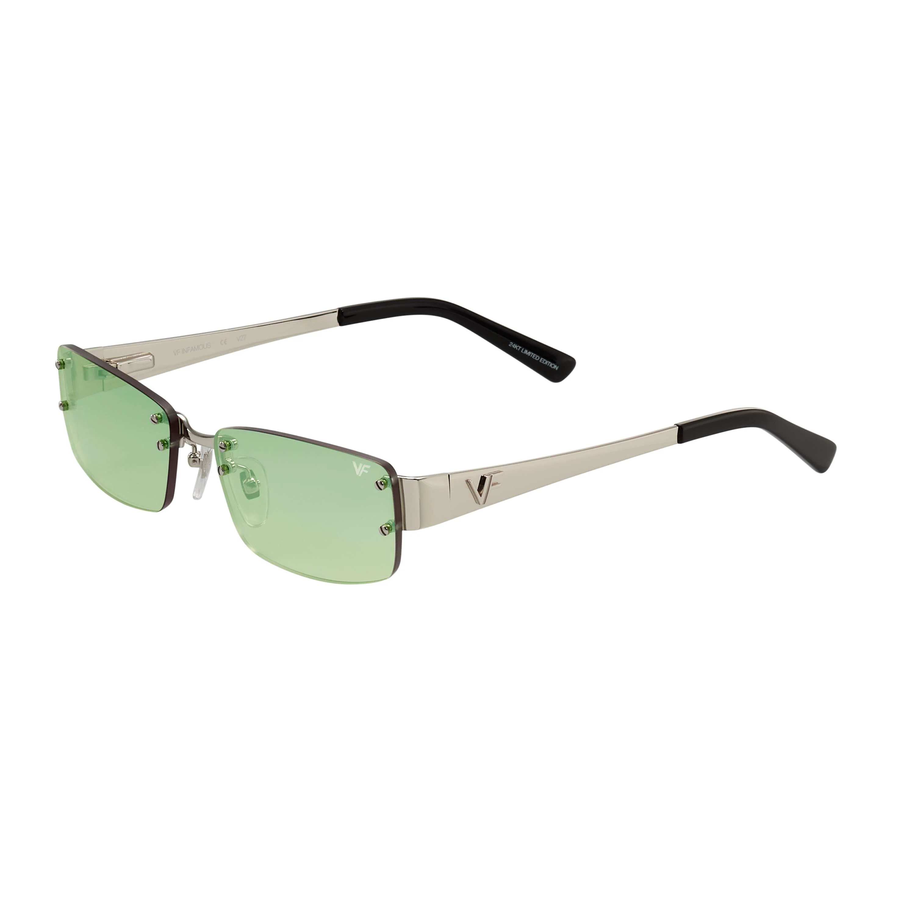 Infamous Rimless Drill Mount 24KT White Gold - Image 2