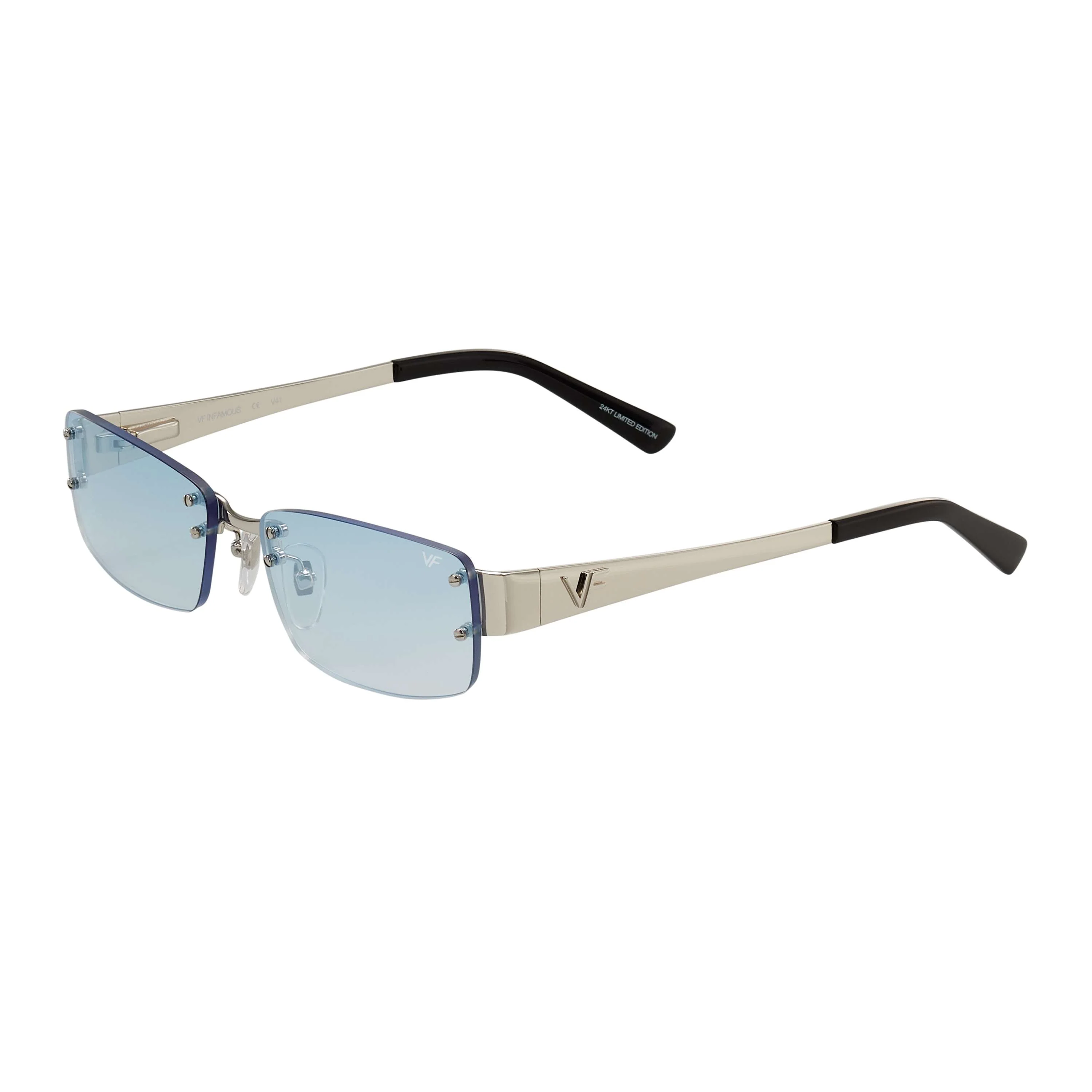 Infamous Rimless Drill Mount 24KT White Gold - Image 4