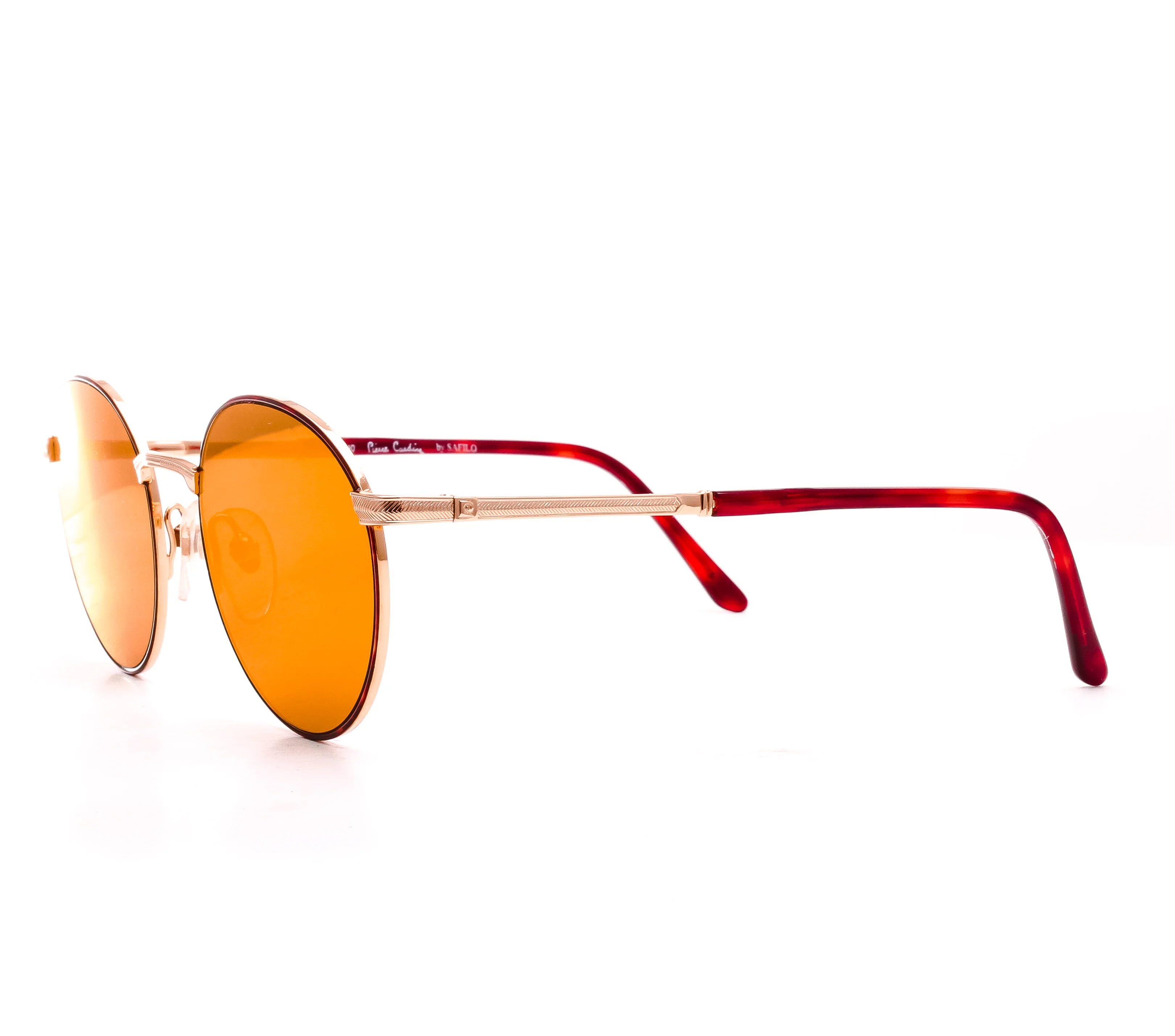 Pierre Cardin 6549 ( Black Orange Mirror Flat Lens ) - Image 3