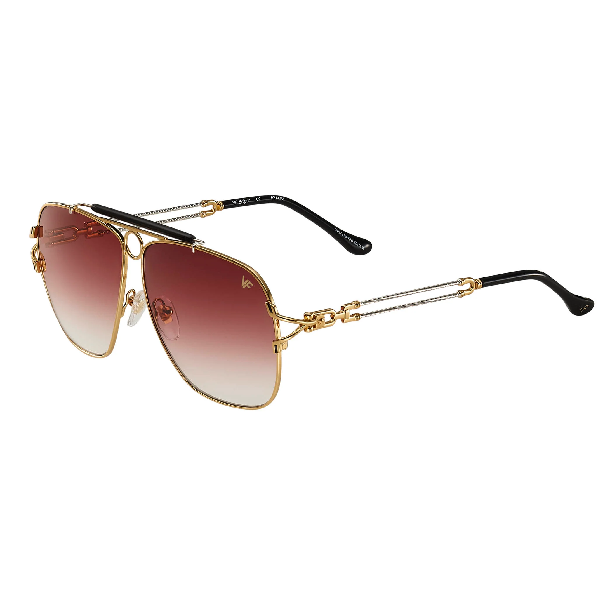 Sniper 24KT Two-Tone Yellow Gold - Image 2