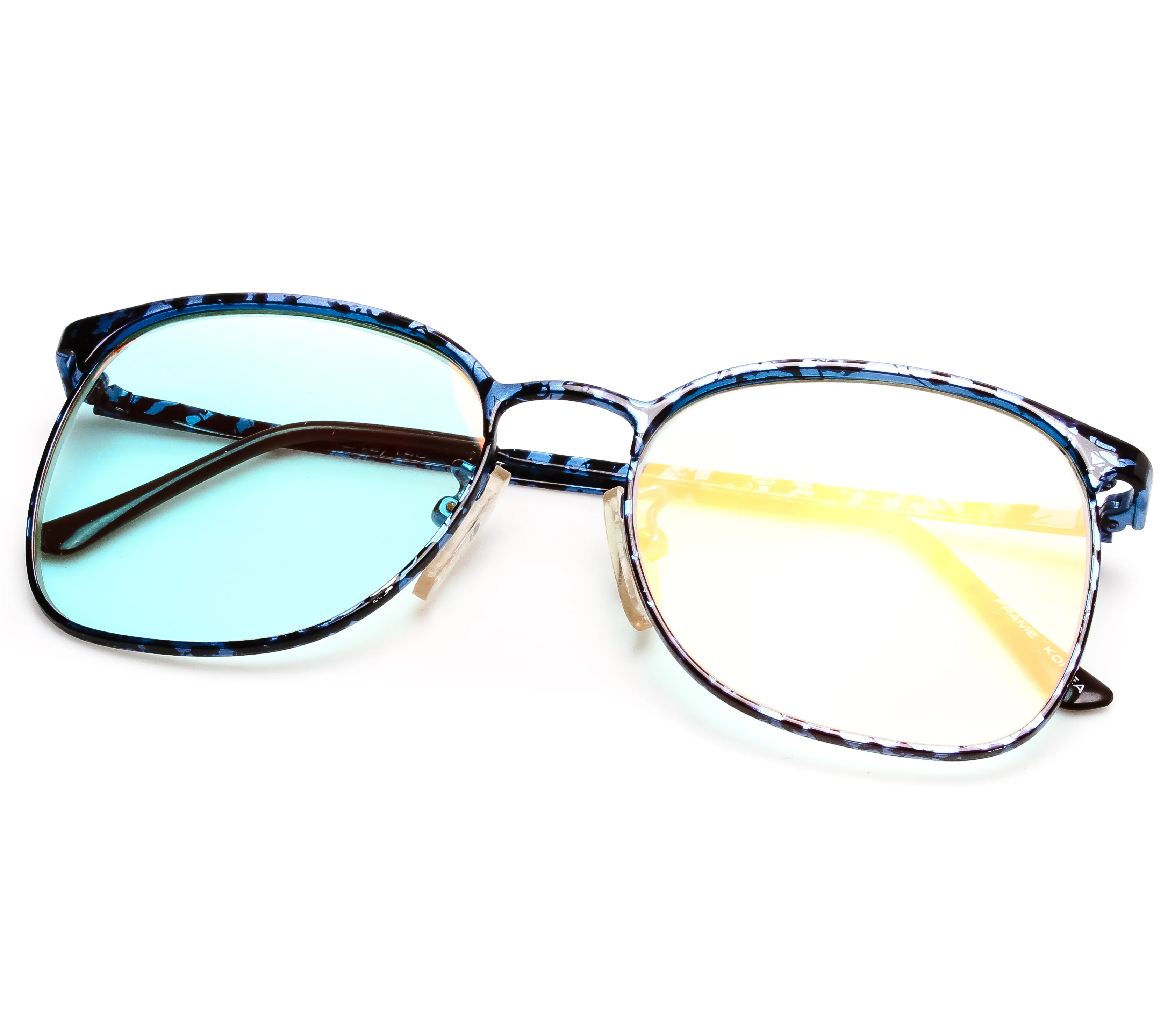 VF by Vintage Frames 90210 Blue Marble (Aqua Multi Flash Flat Lens)