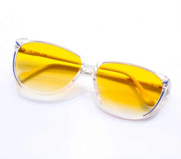 VF by Vintage Frames Banks (Flash Orange Flat Lens)