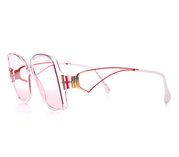 VF by Vintage Frames Bardot (Red Flat Lens) - Image 2