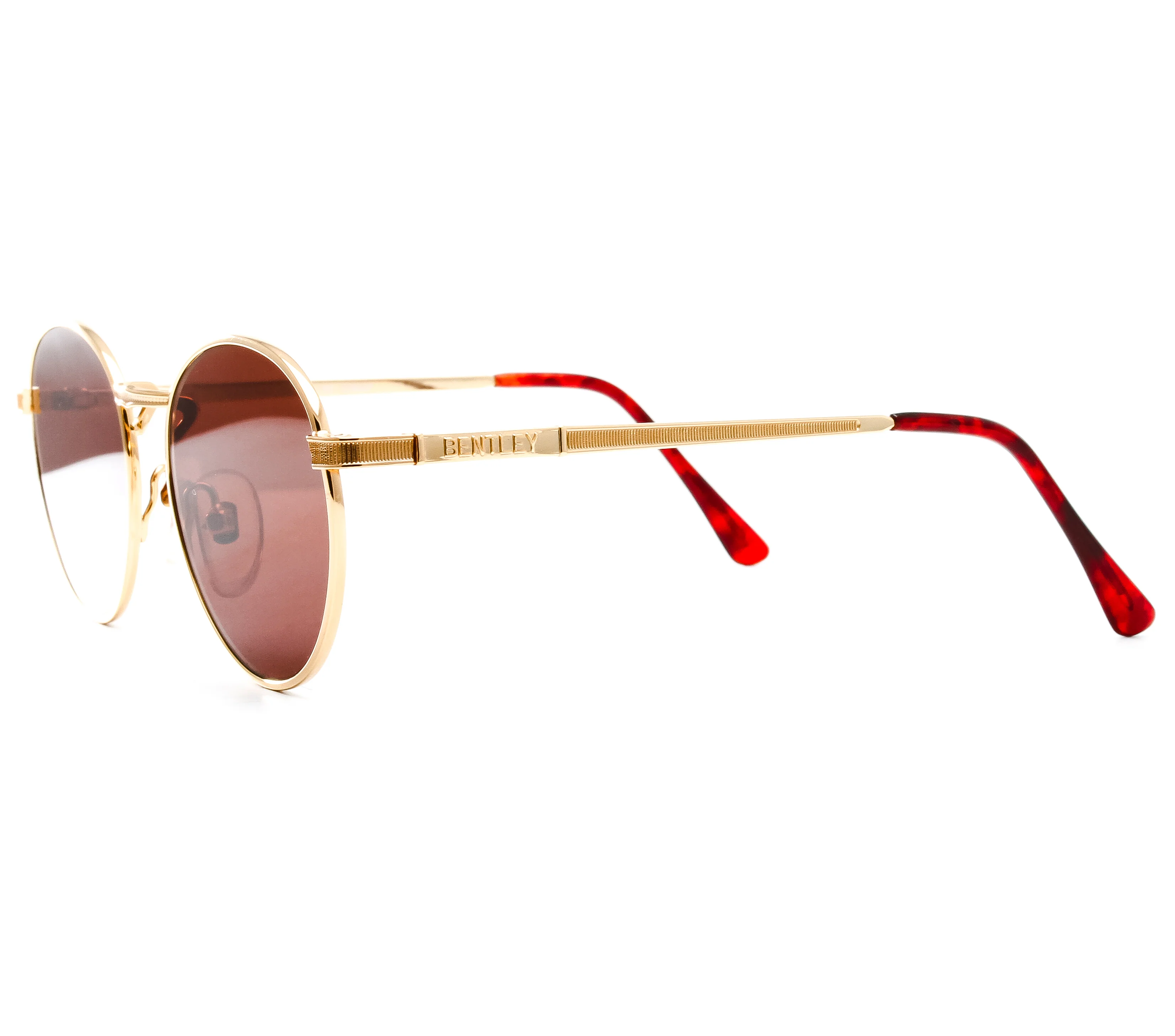 VF by Vintage Frames Bentley 21Kt (Brown Flat Lens) - Image 3