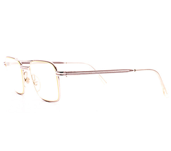 VF by Vintage Frames Eastwood (Flash Gold Clear Flat Lens) - Image 2