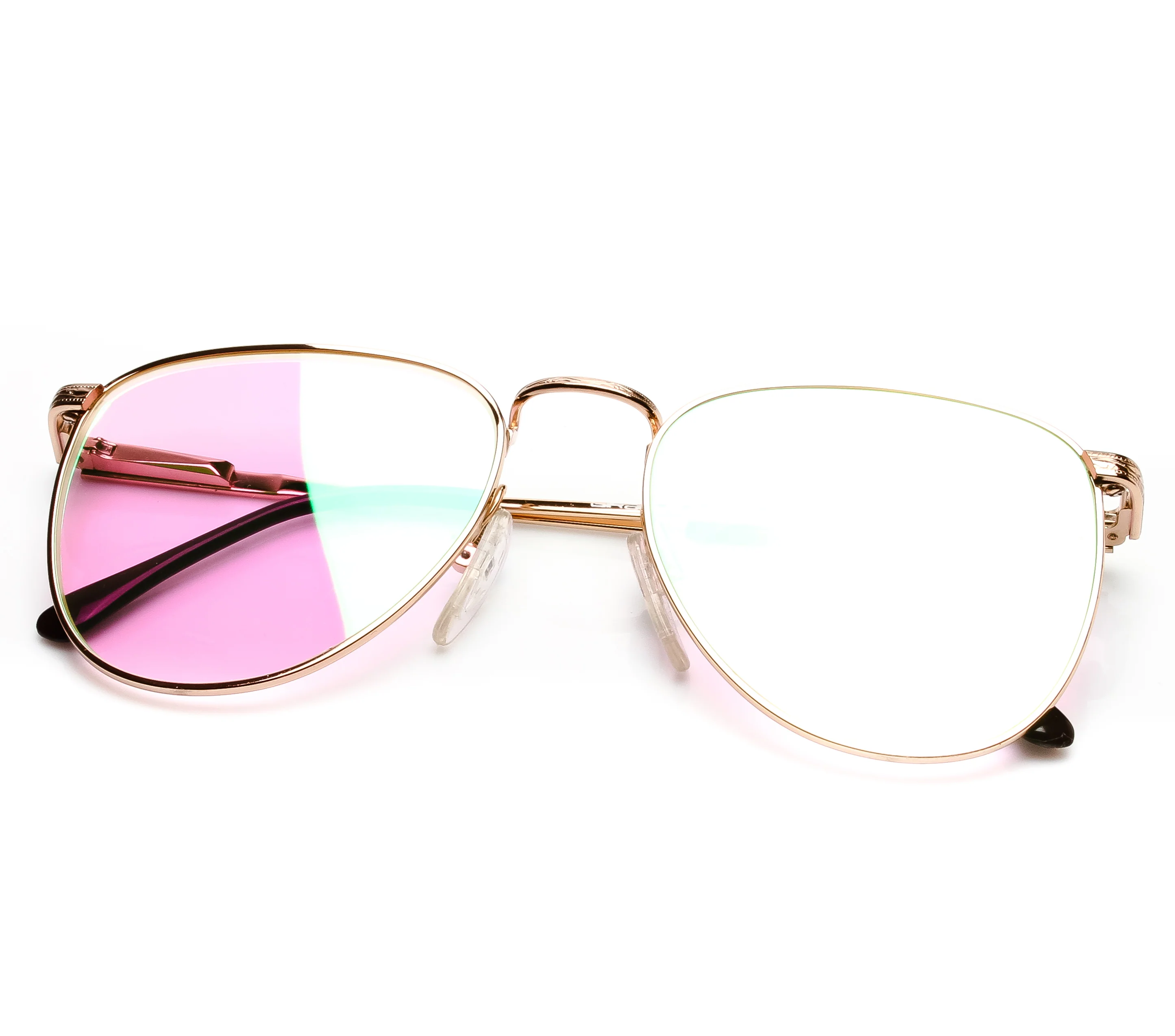 VF by Vintage Frames Flossy OG (Pink Multi Flash Flat Lens)