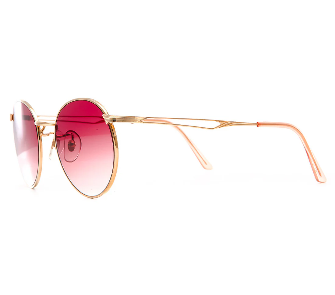 VF by Vintage Frames Miami Vice (Burgundy Gradient Flash Gold) - Image 3