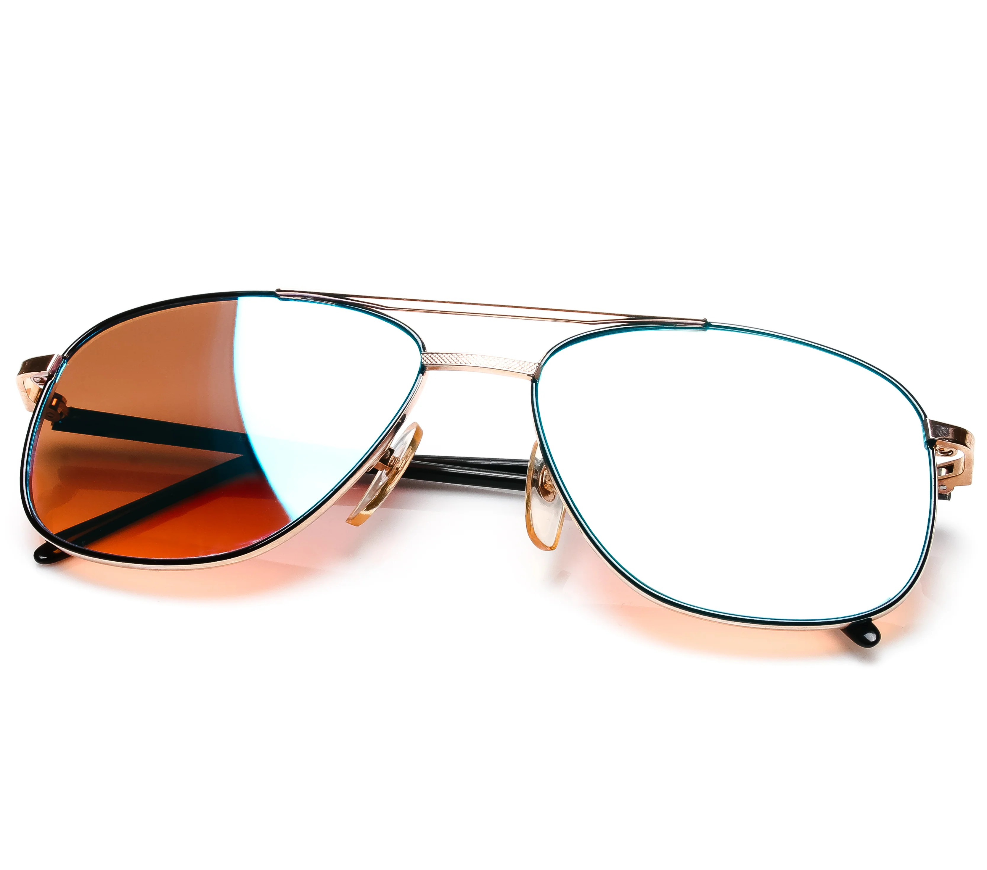 VF by Vintage Frames Snatch Grail 2 (Blue Peach Multi Flash Flat Lens)