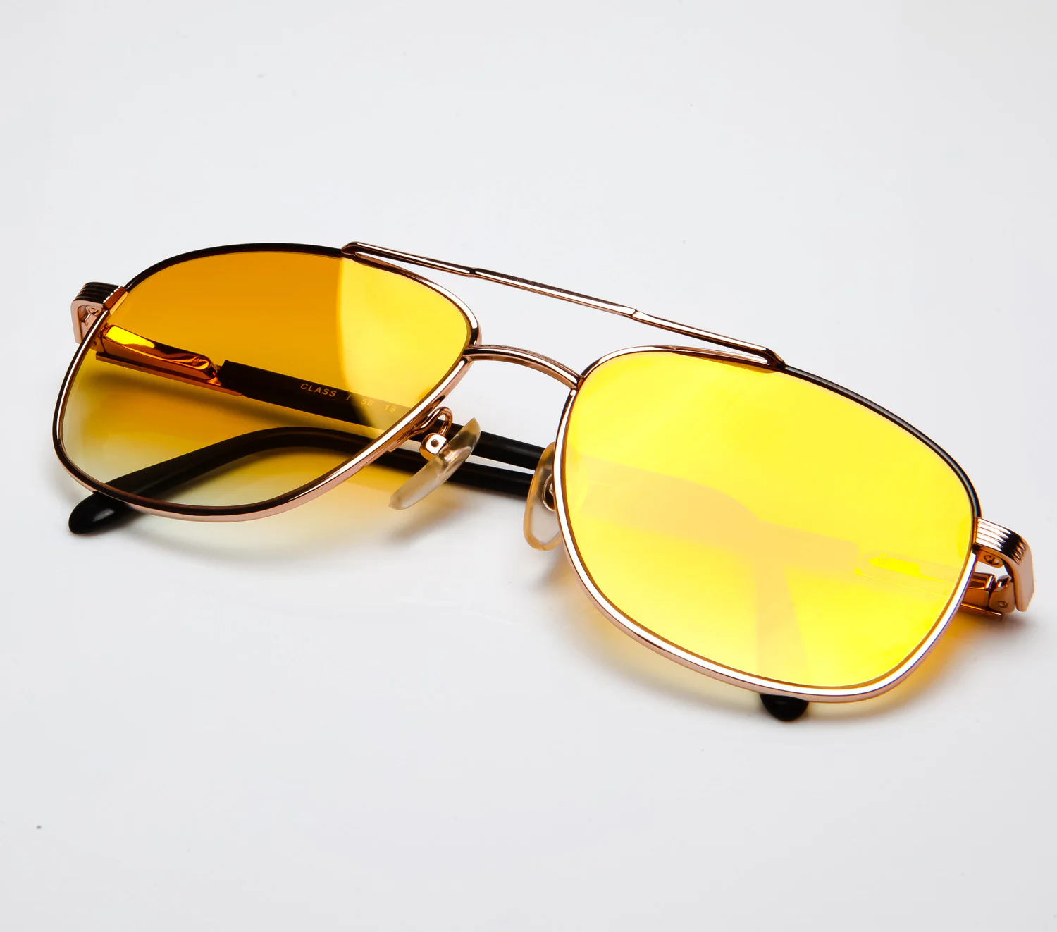 VF by Vintage Frames Snatch III (Orange Gradient Flash Gold Flat Lens)