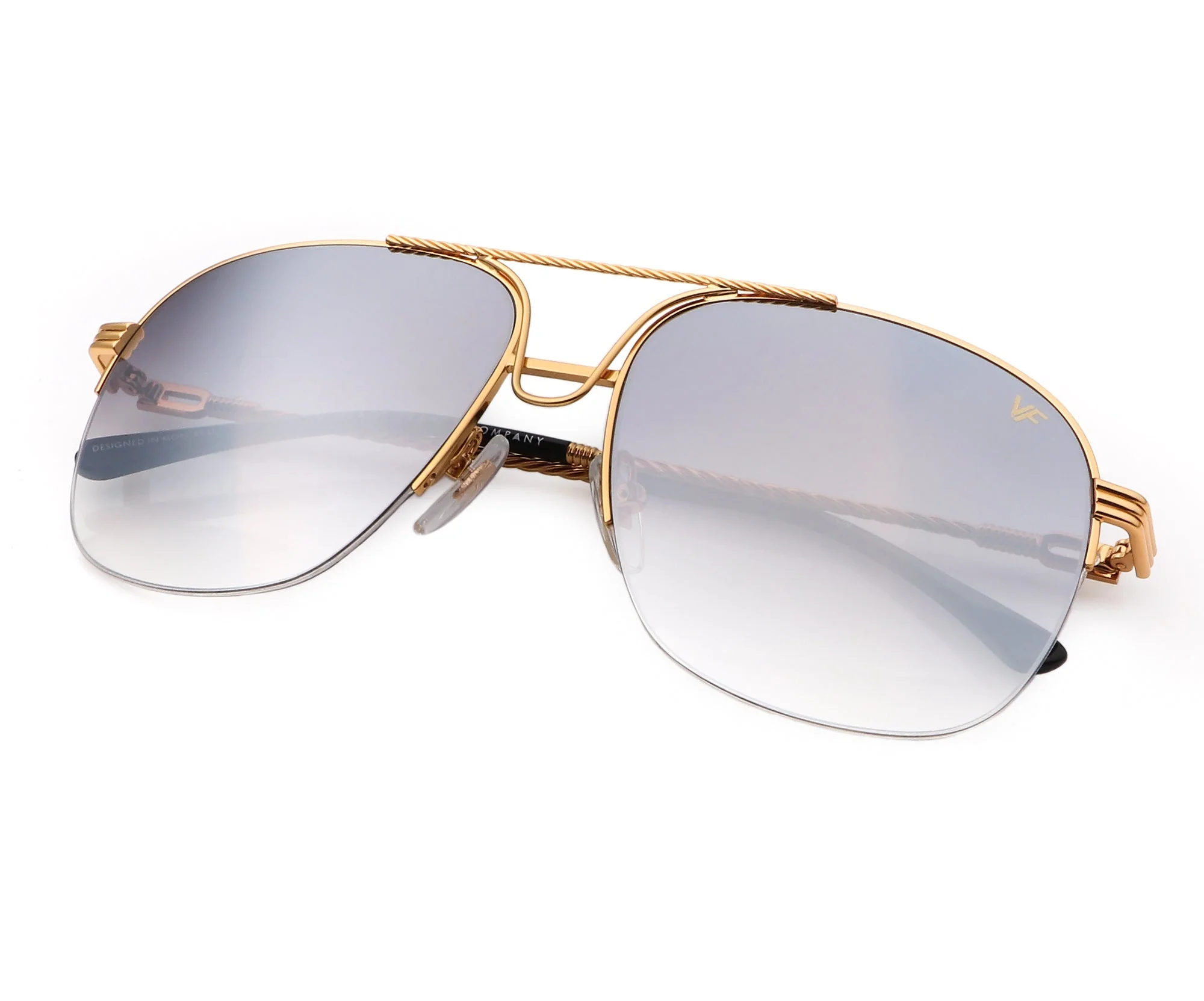 Collins Half Rim 24KT Gold - Image 6