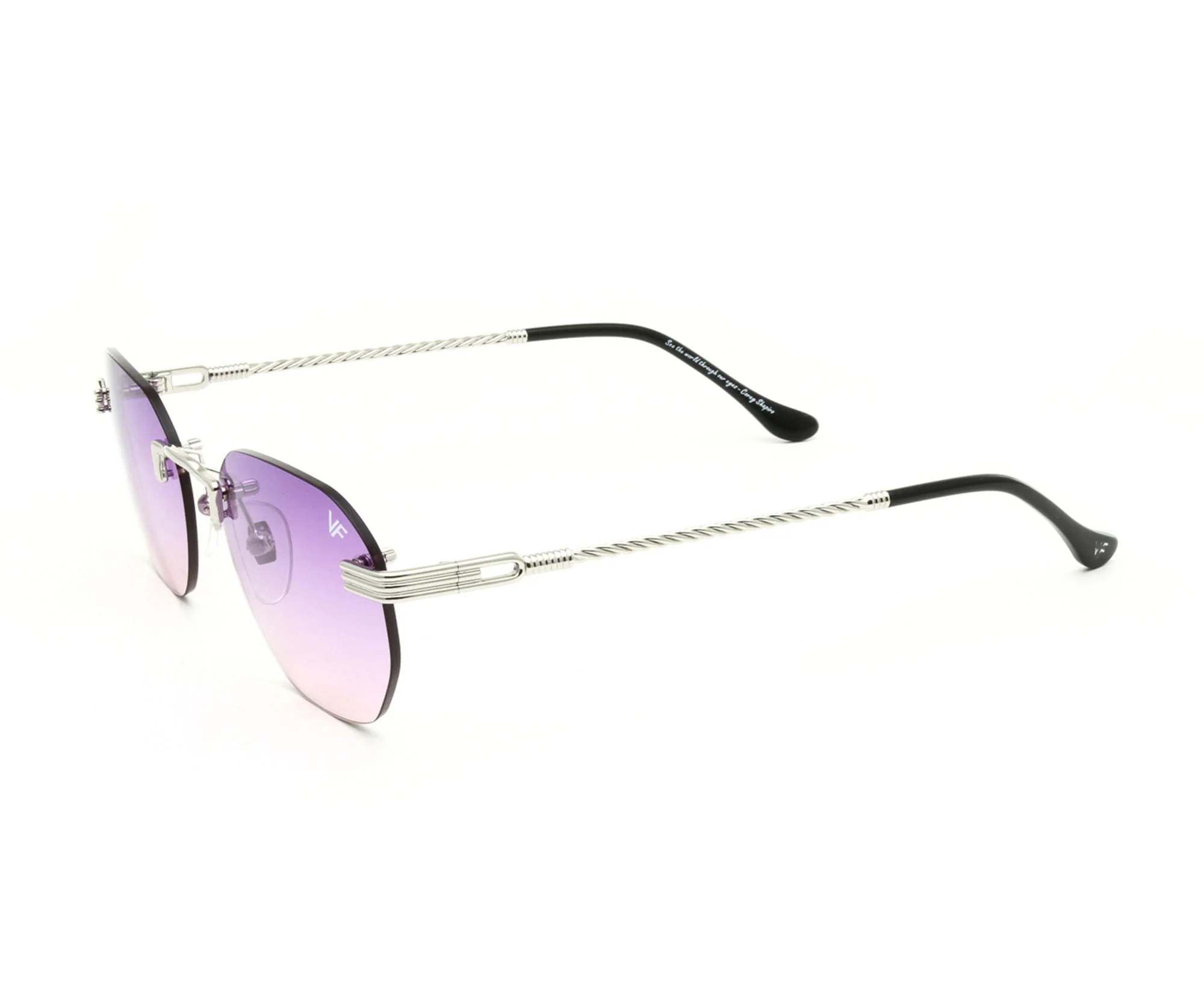 Detroit Player Rimless Drill Mount 24KT White Gold - Image 18