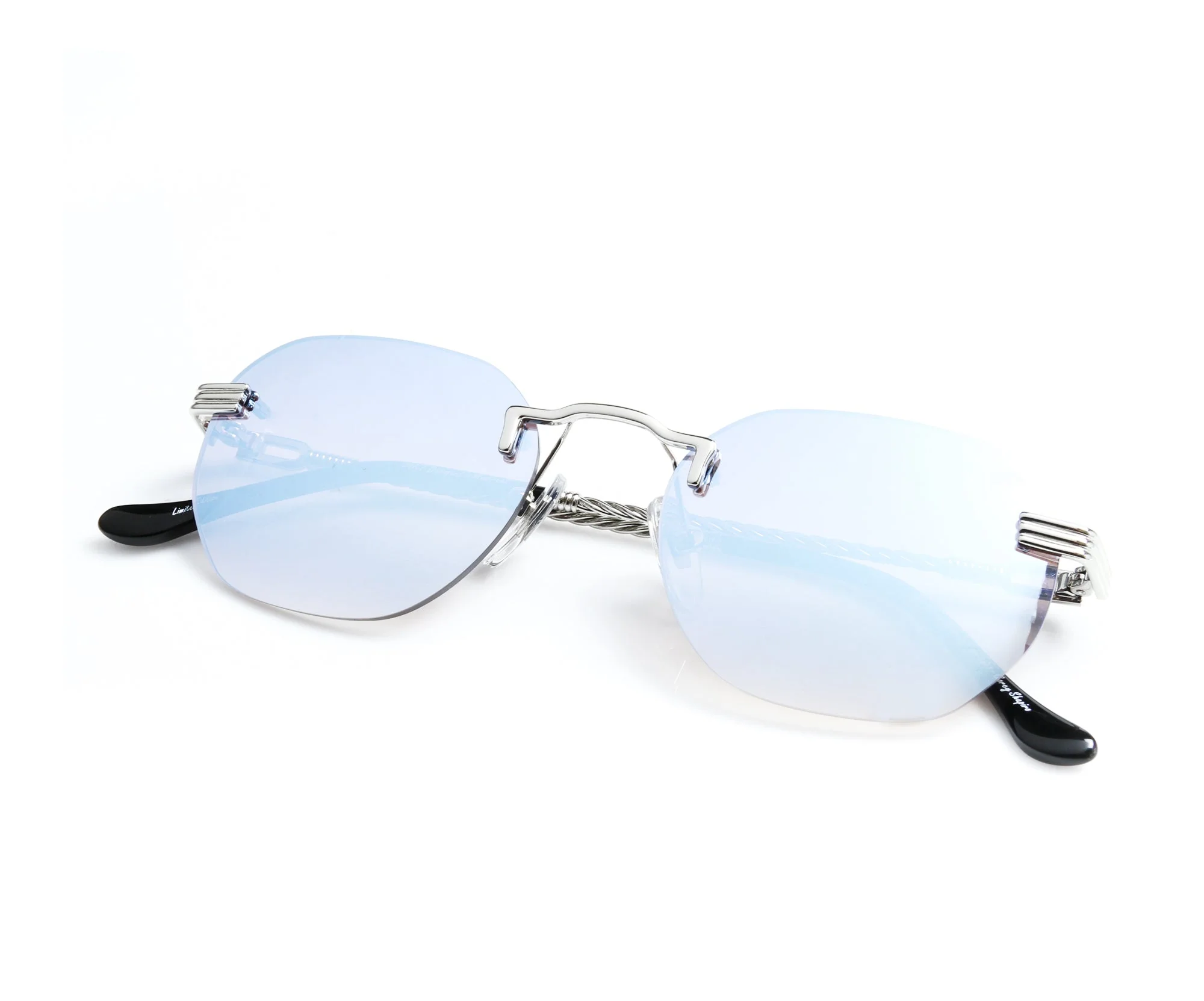 Detroit Player Rimless Drill Mount 24KT White Gold - Image 25