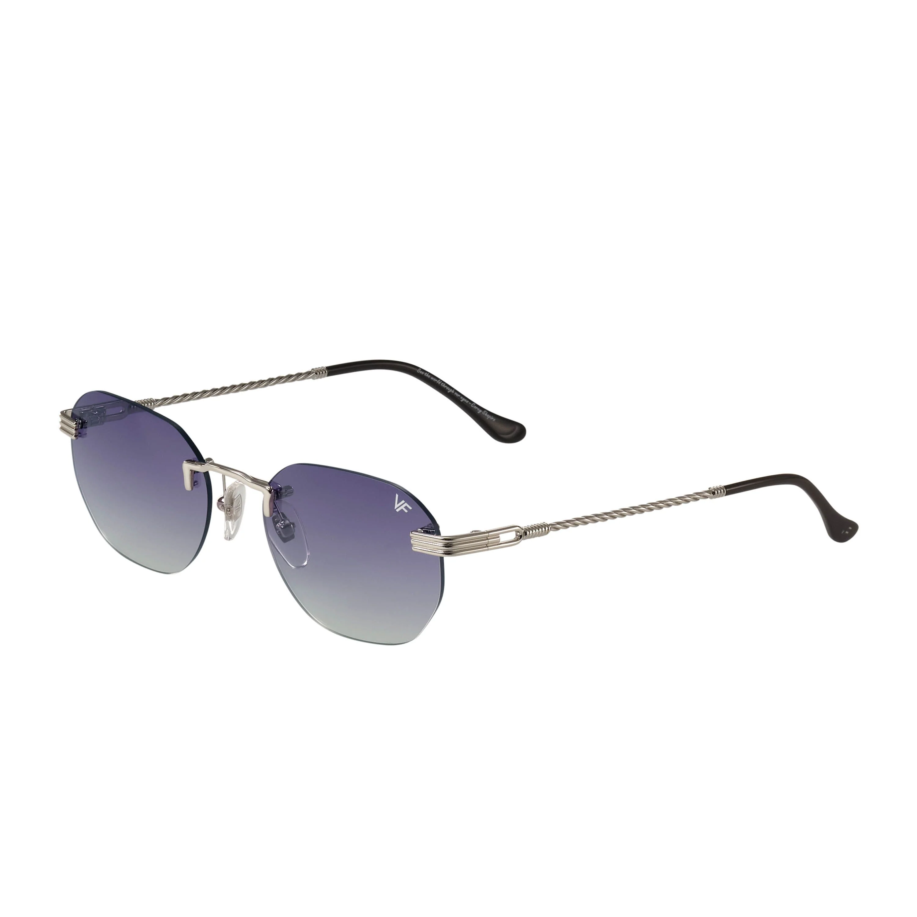 Detroit Player Rimless Drill Mount 24KT White Gold - Image 34