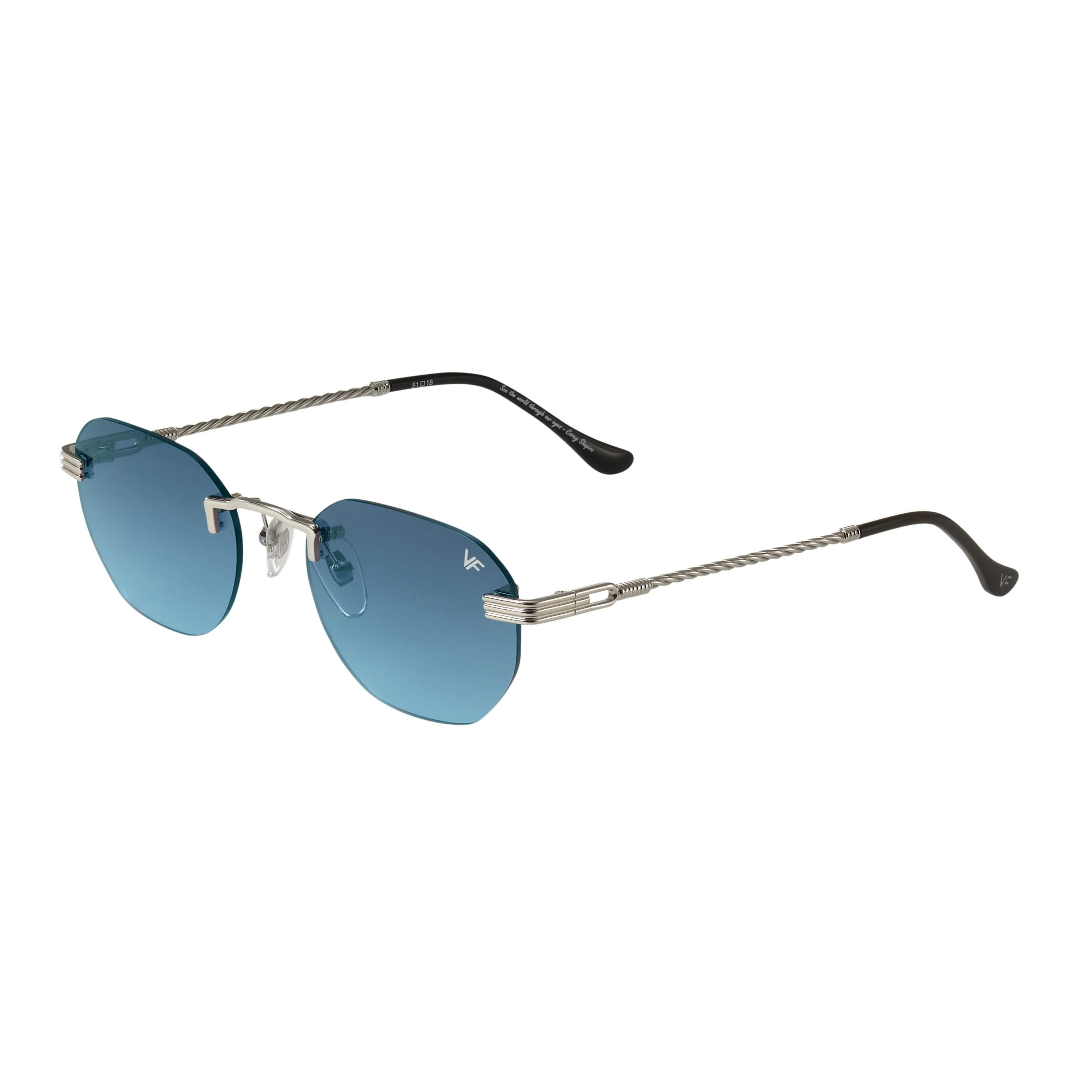 Detroit Player Rimless Drill Mount 24KT White Gold - Image 94