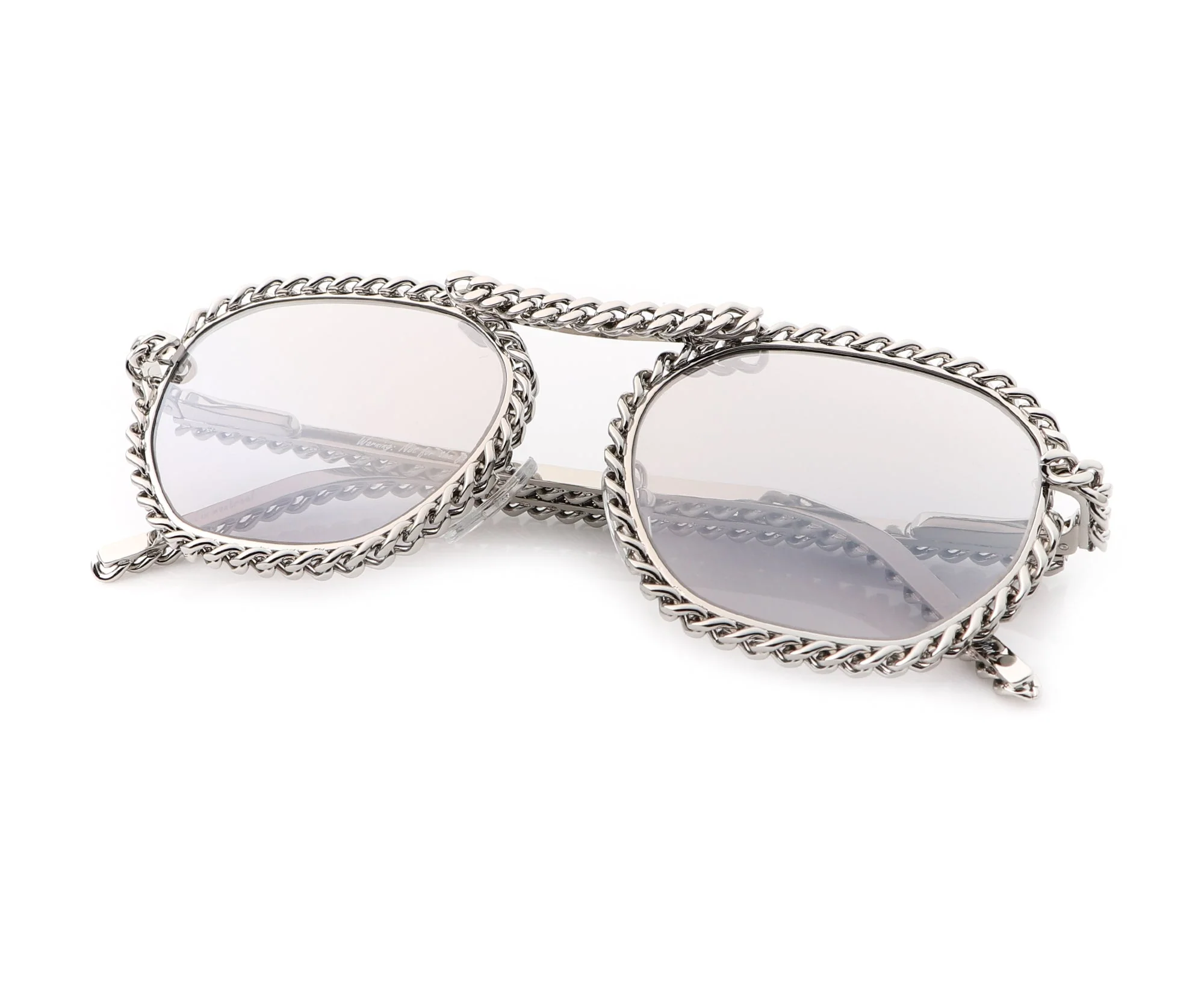 Detroit Player Full Cuban 24KT White Gold - Image 3
