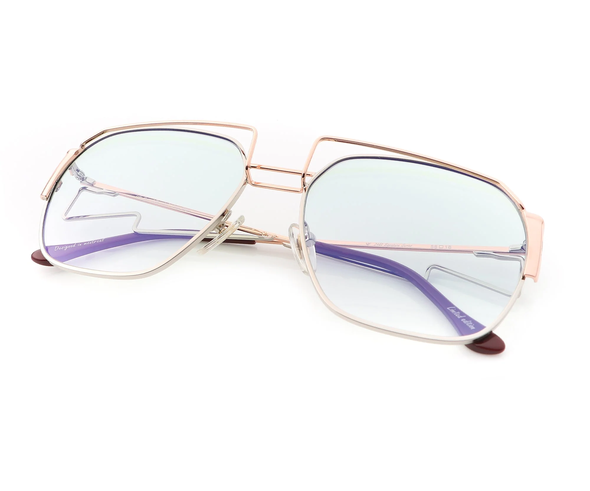 Executive Geometric Edition 24KT Two-Tone Rose Gold - Image 10