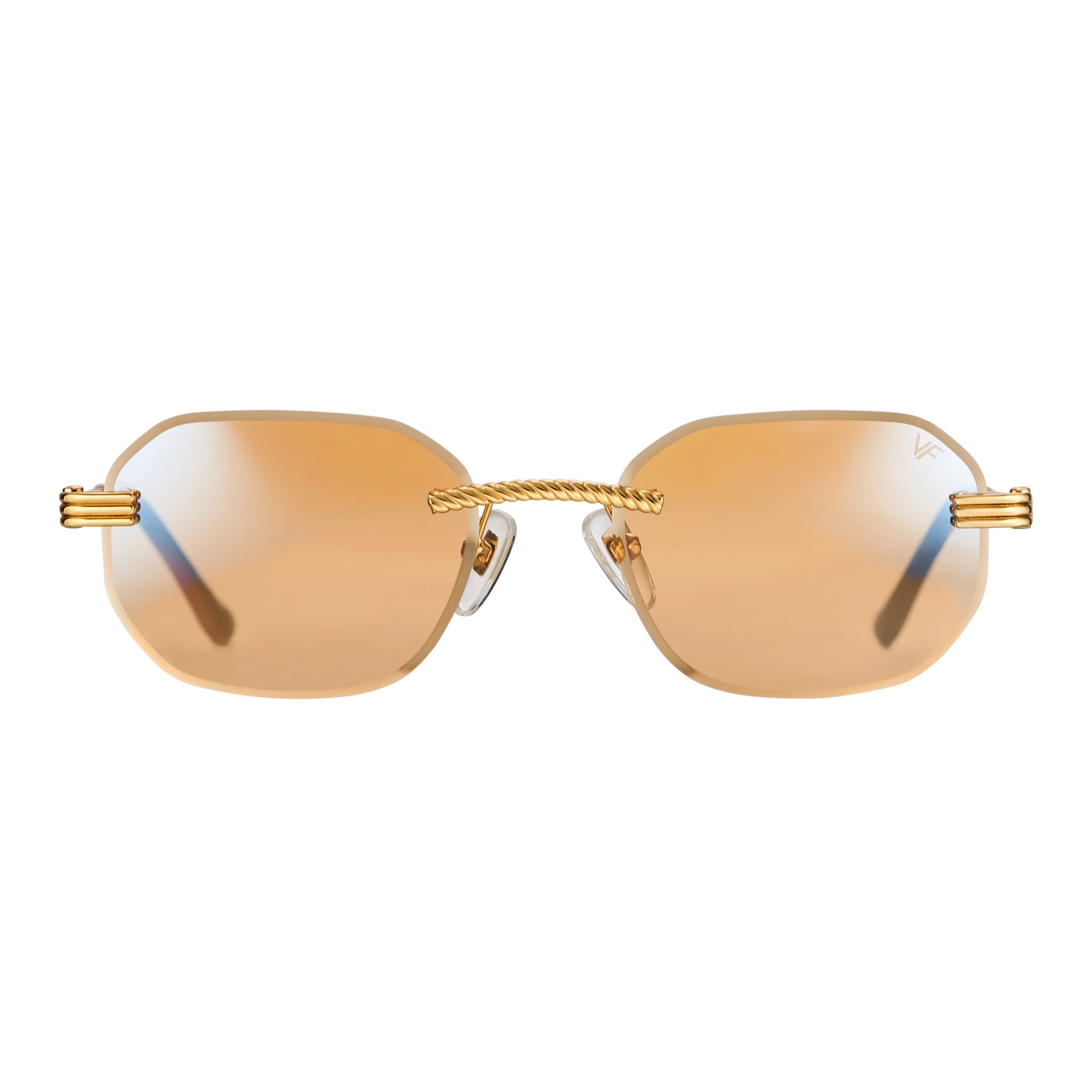 Hustler Rimless Drill Mount 24KT Gold - Image 32