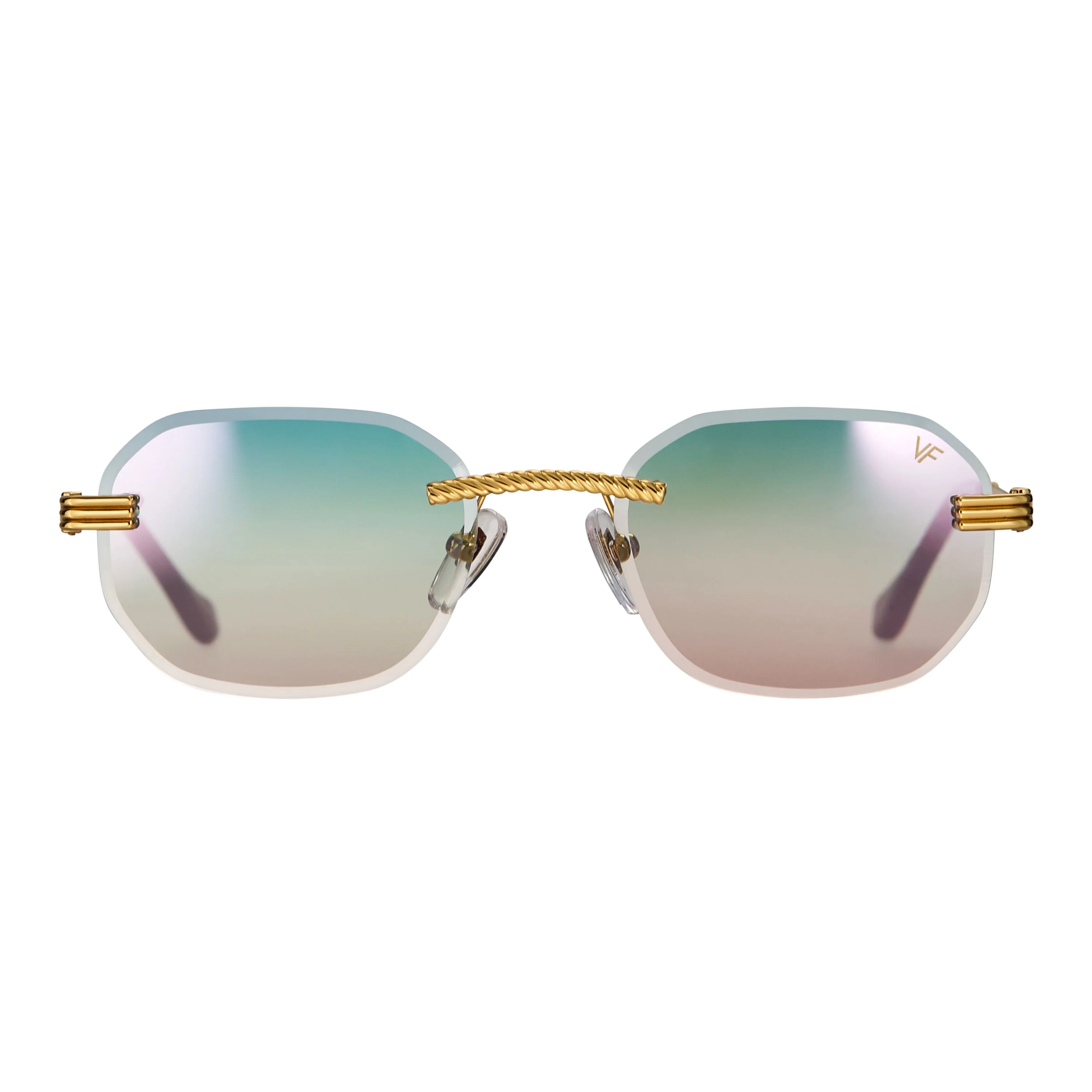 Hustler Rimless Drill Mount 24KT Gold - Image 68