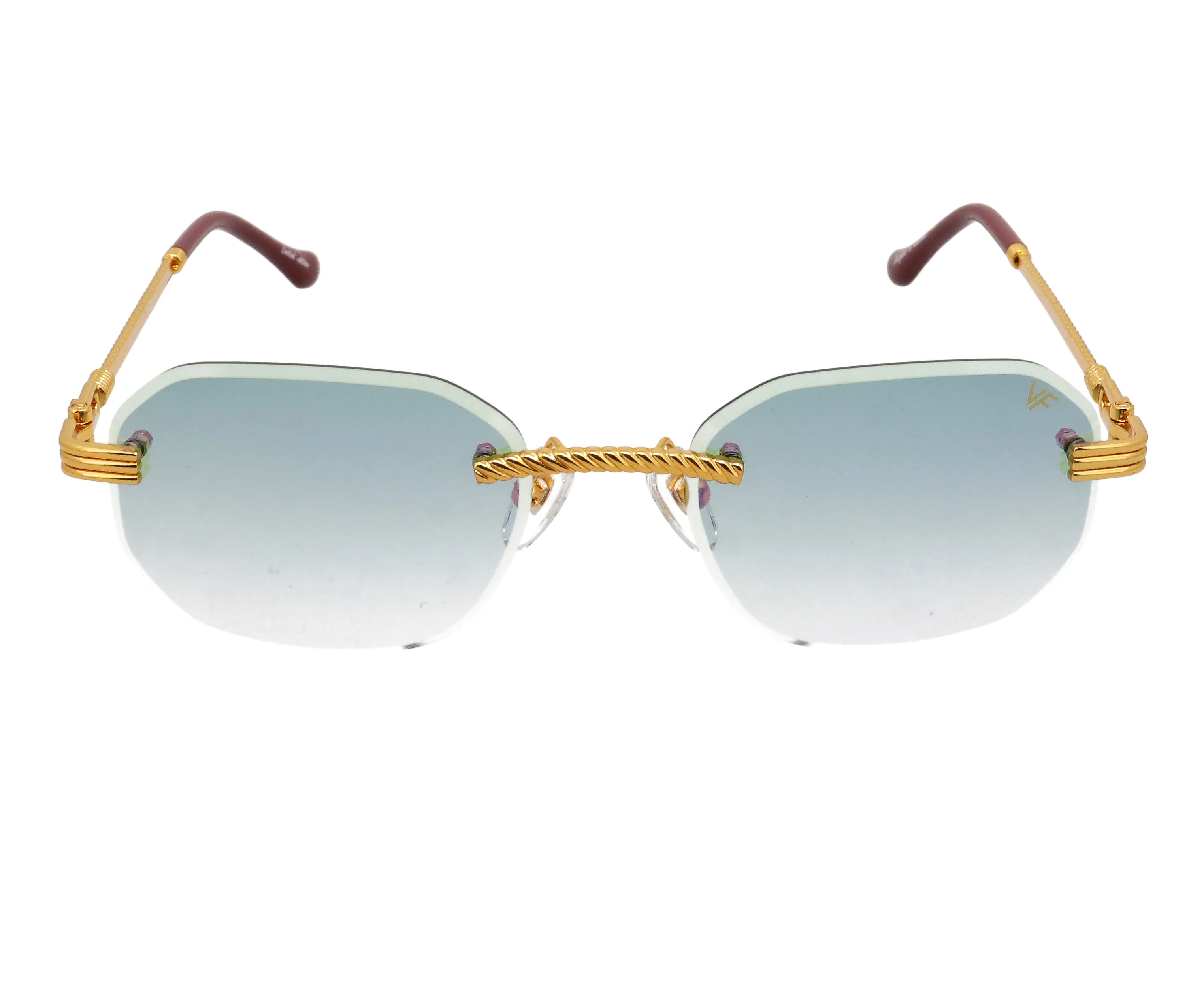 Hustler Rimless Drill Mount 24KT Gold - Image 77
