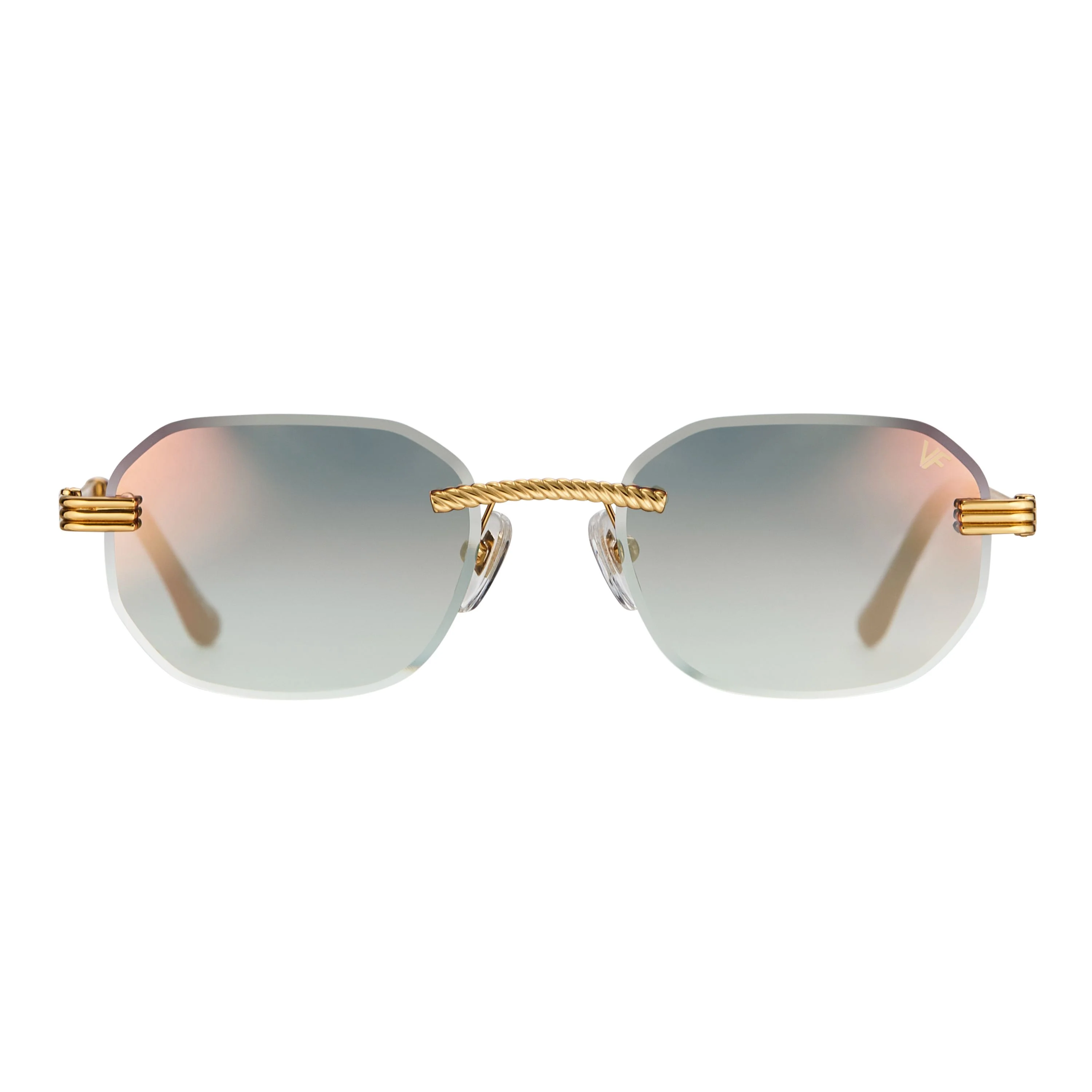Hustler Rimless Drill Mount 24KT Gold - Image 96