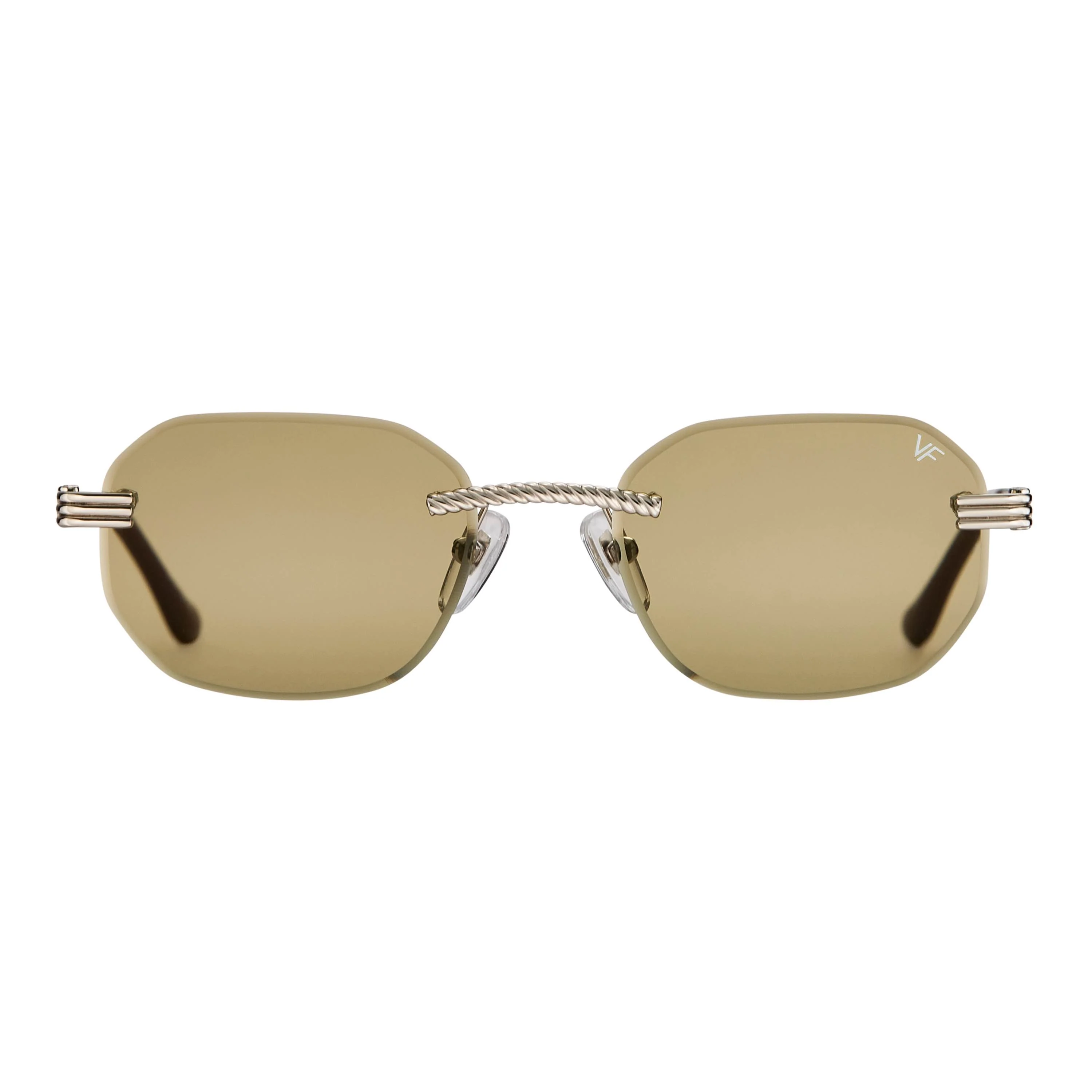 Hustler Rimless Drill Mount 24KT White Gold - Image 62
