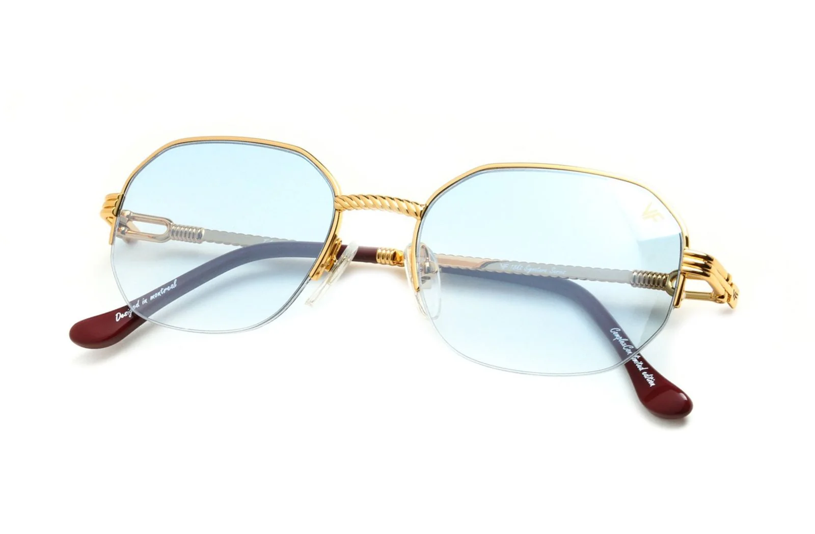 Hustler Half Rim 18KT Gold - Image 4
