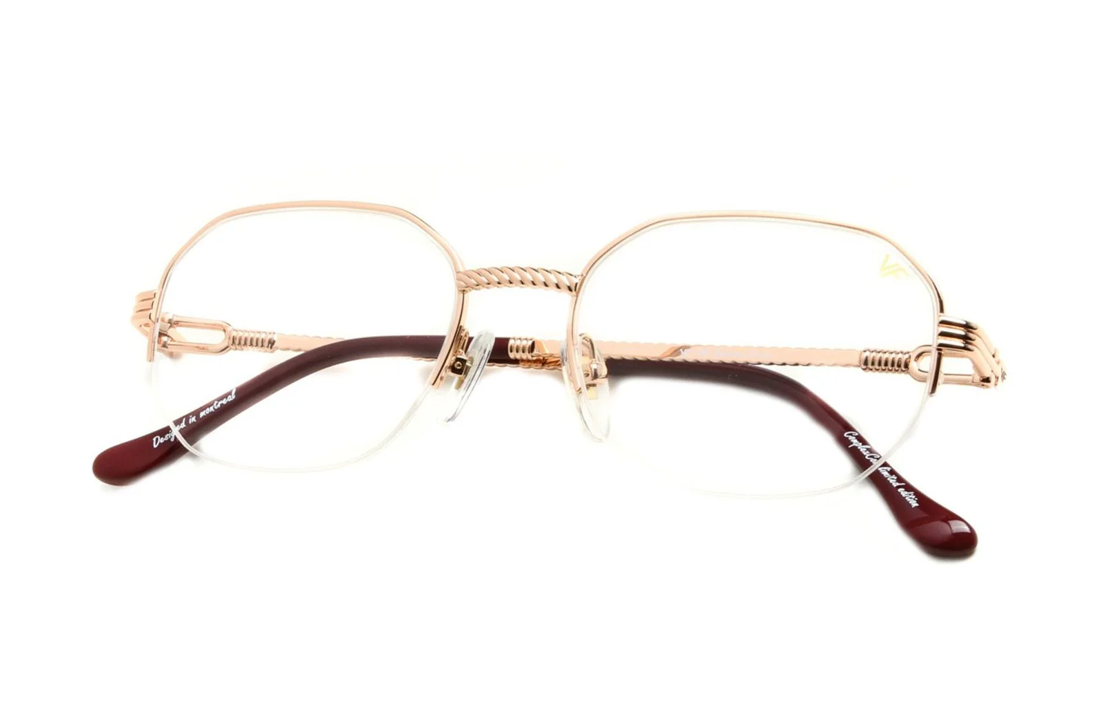 Hustler Half Rim 18KT Rose Gold - Image 4