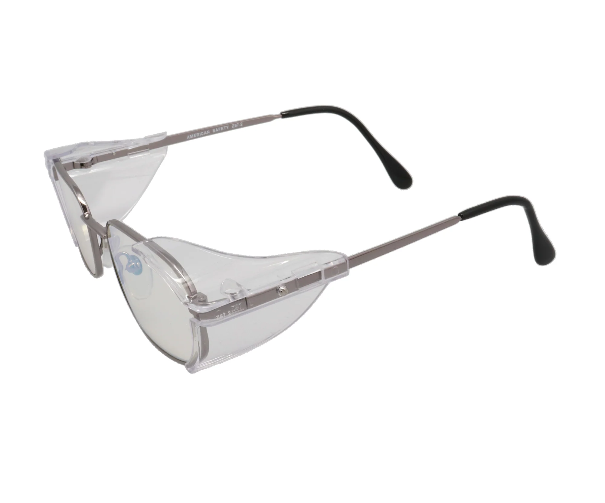 VF Hustler Safety Glasses Silver (Pink Multi Flash) - Image 2
