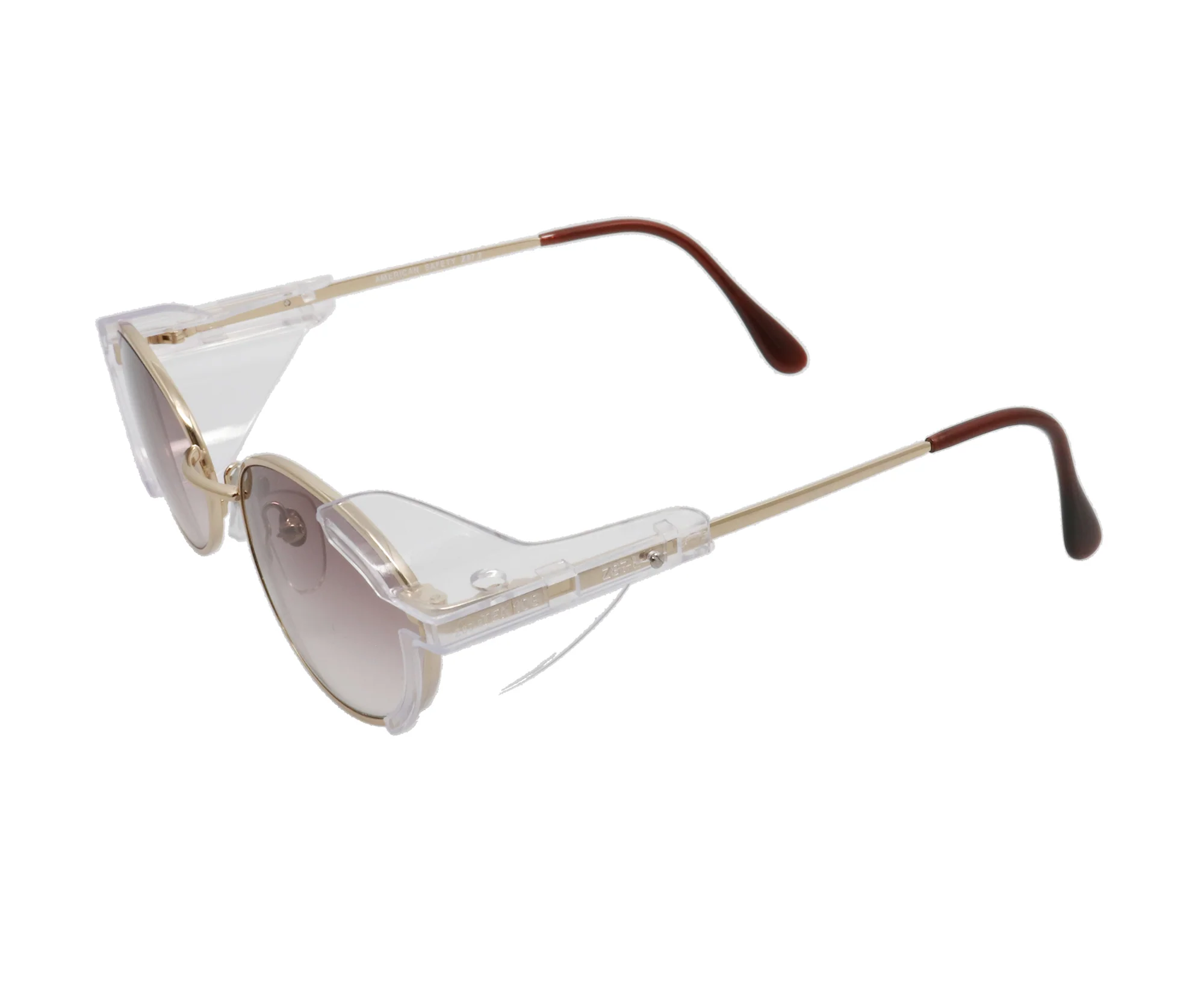 VF Pac Safety Glasses Gold (Dark Gray) - Image 2