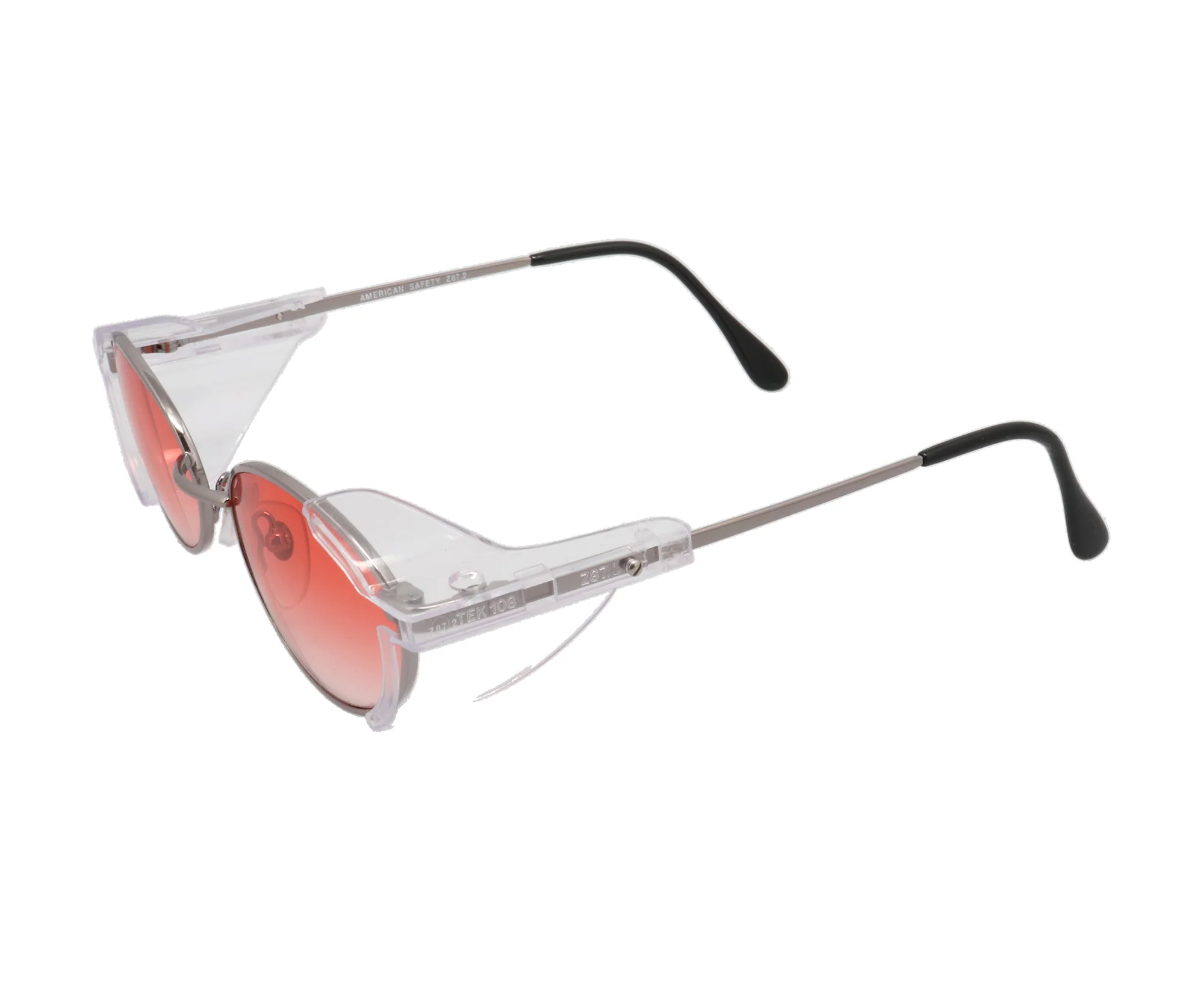 VF Pac Safety Glasses Silver (Red Gradient) - Image 2